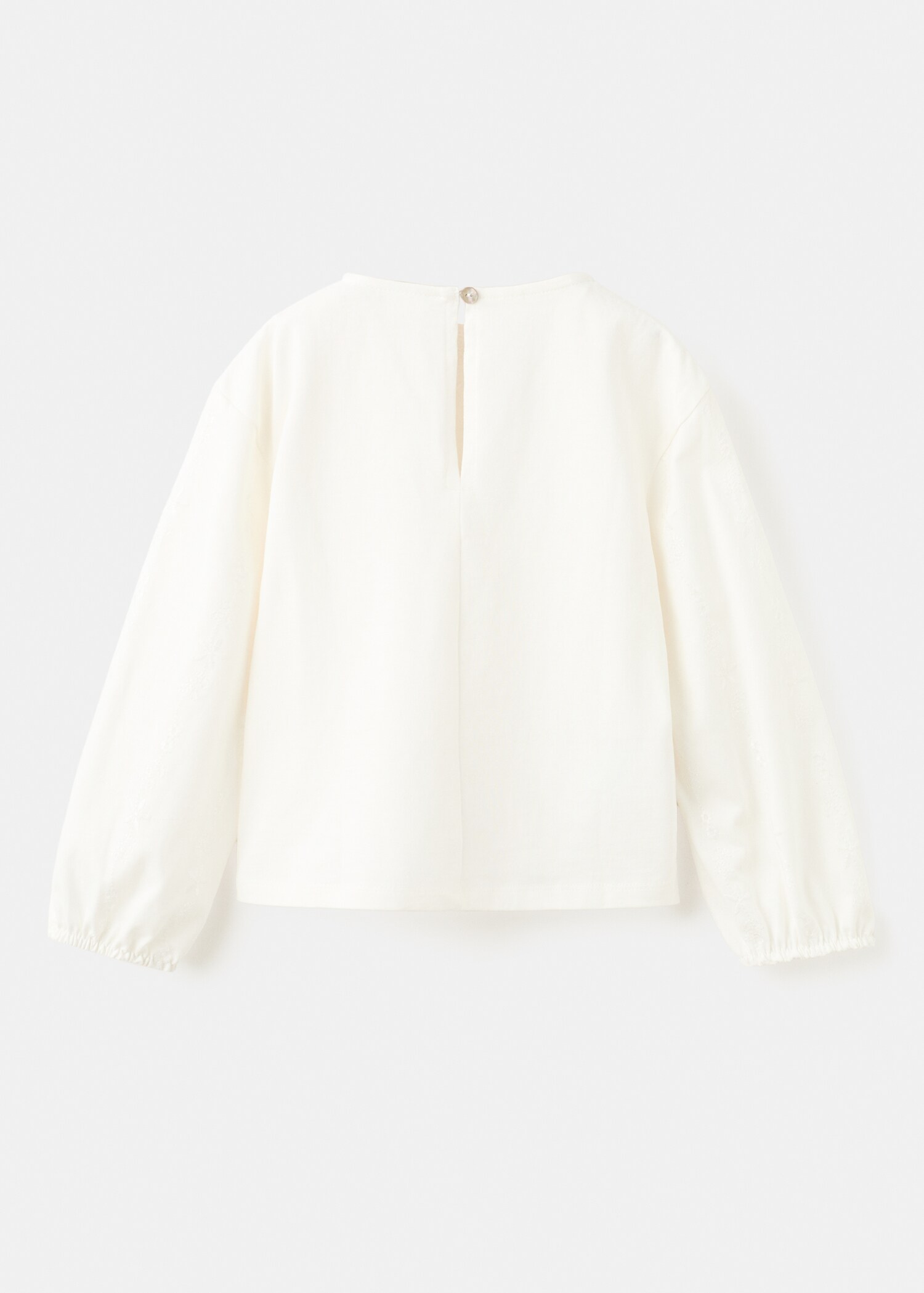 T-shirt détails brodés - Verso de l’article