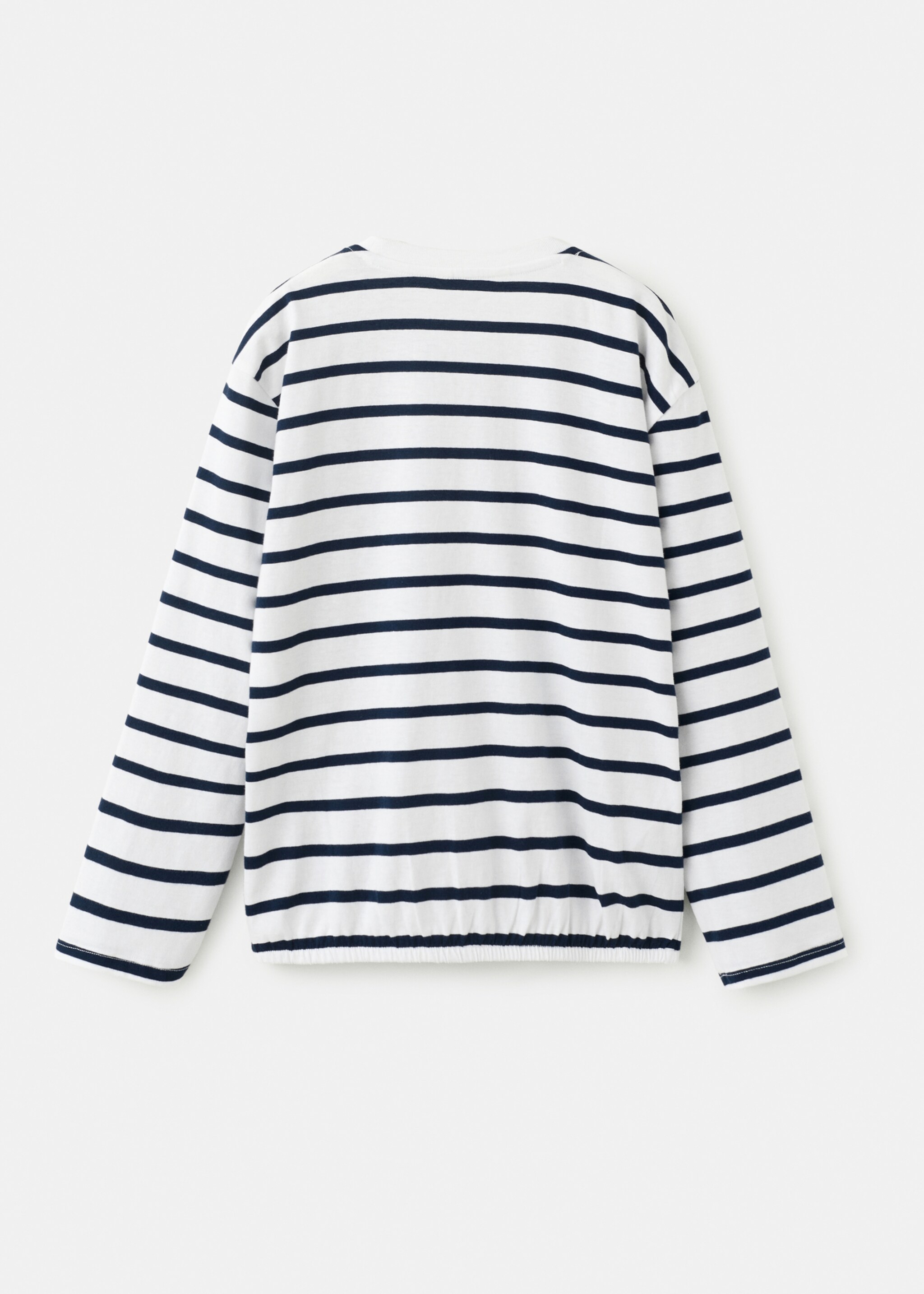 T-shirt gom - Verso de l’article, Bleu marine. Ref: 27003725-00.