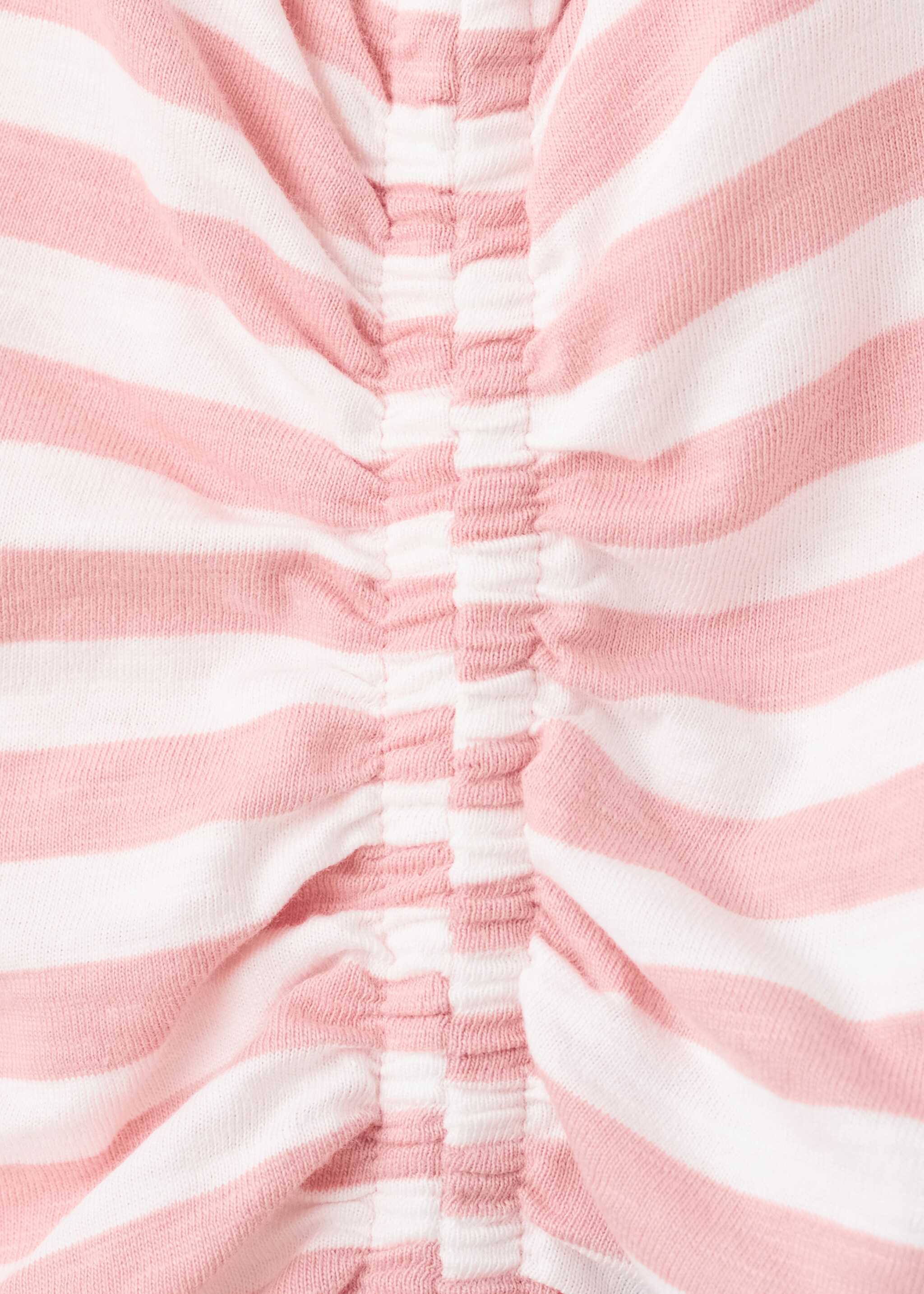 Long-sleeved t-shirt with ruffles - Details of the article 8, Pink. Ref: 27003726-00.