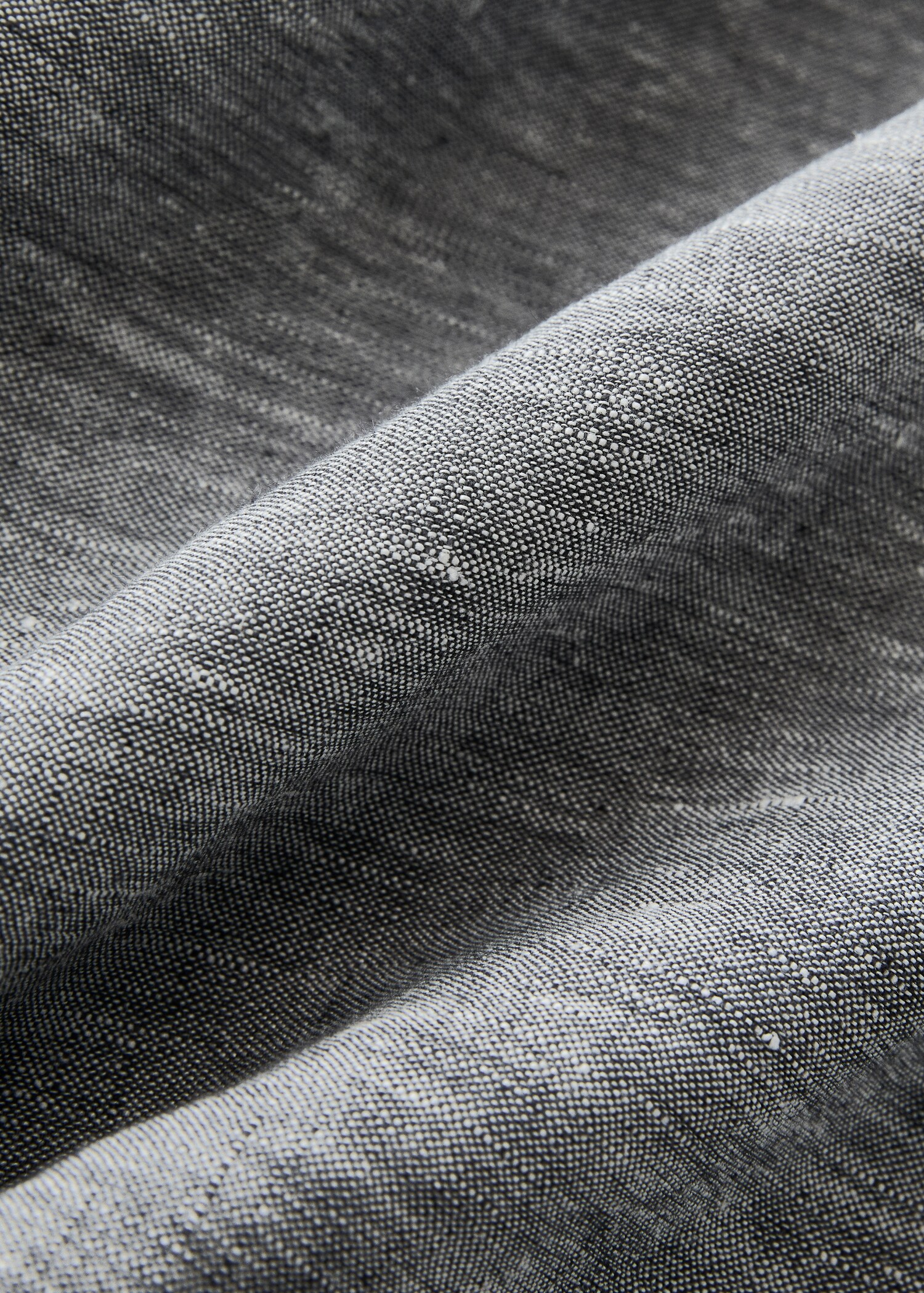 Linen yarn-dyed duvet cover for 150/160 cm bed - Details of the article 2