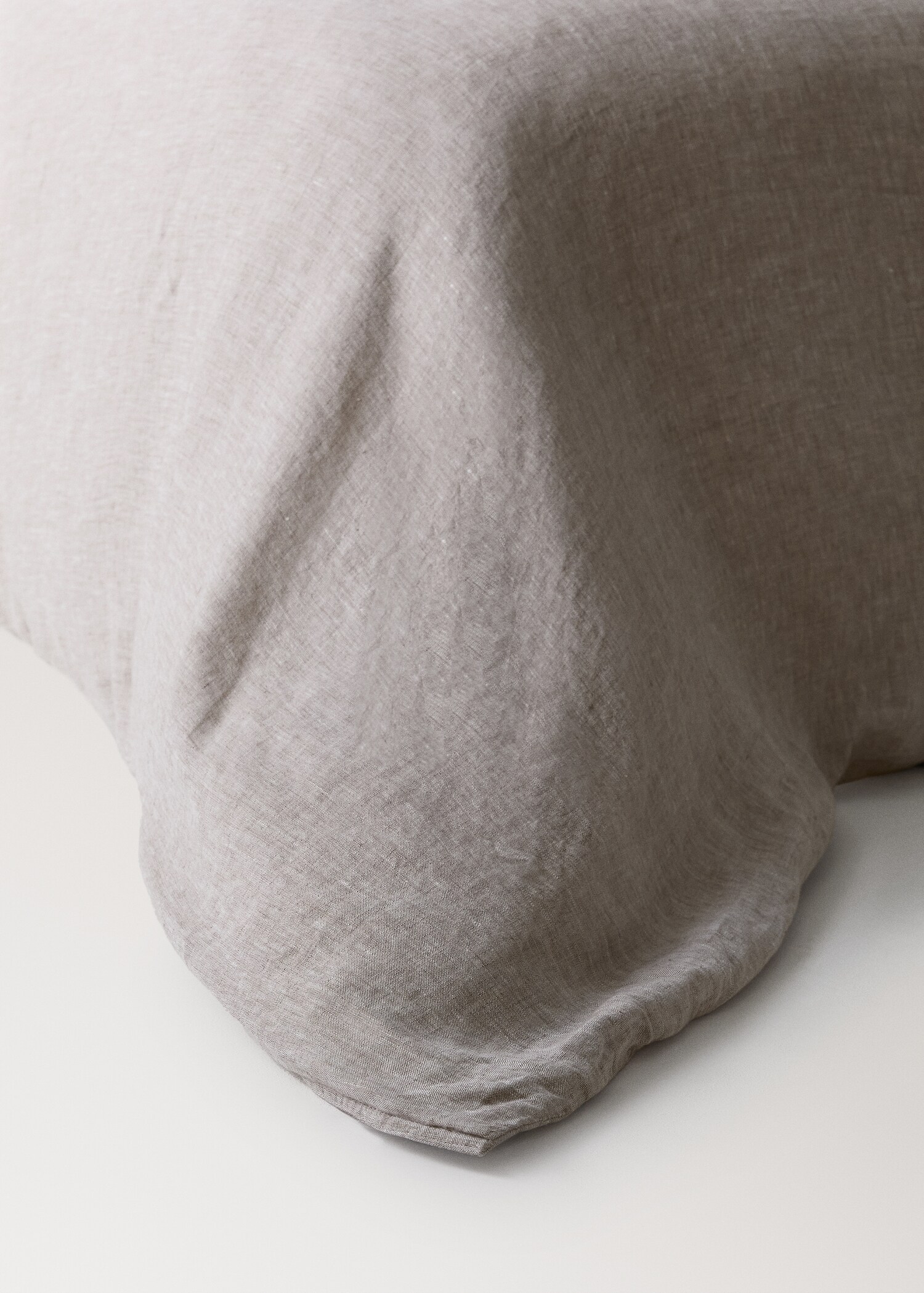 Linen yarn-dyed duvet cover Bed 180/200 cm - Details of the article 8