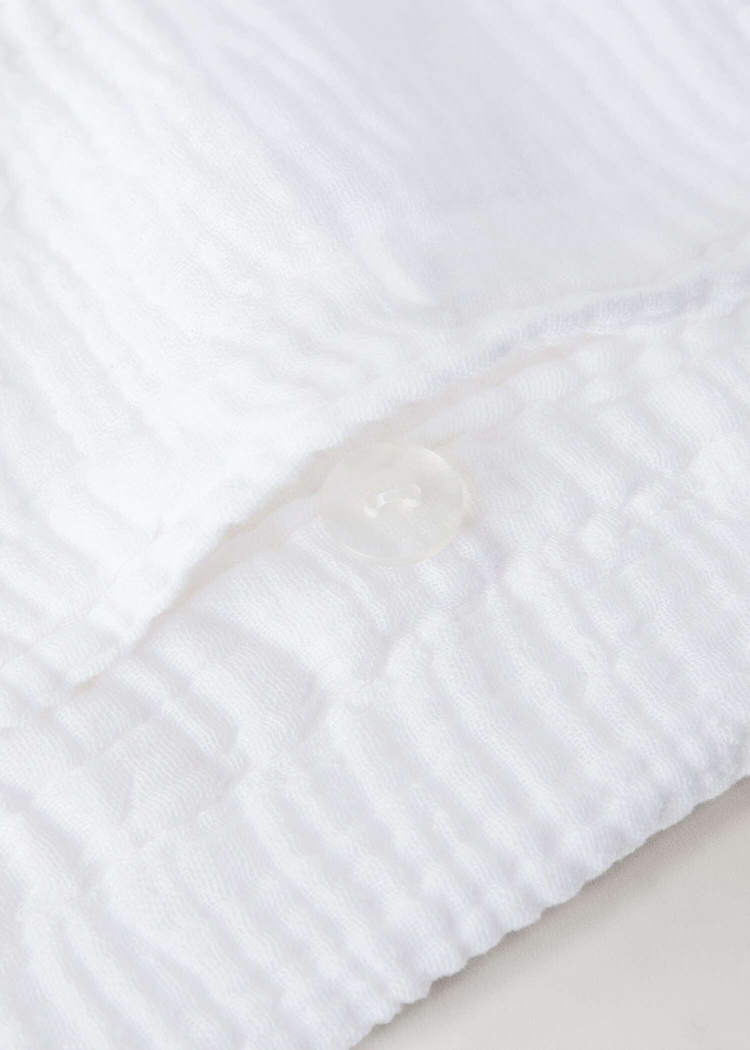 Gauze cotton duvet cover Superking bed - Details of the article 1