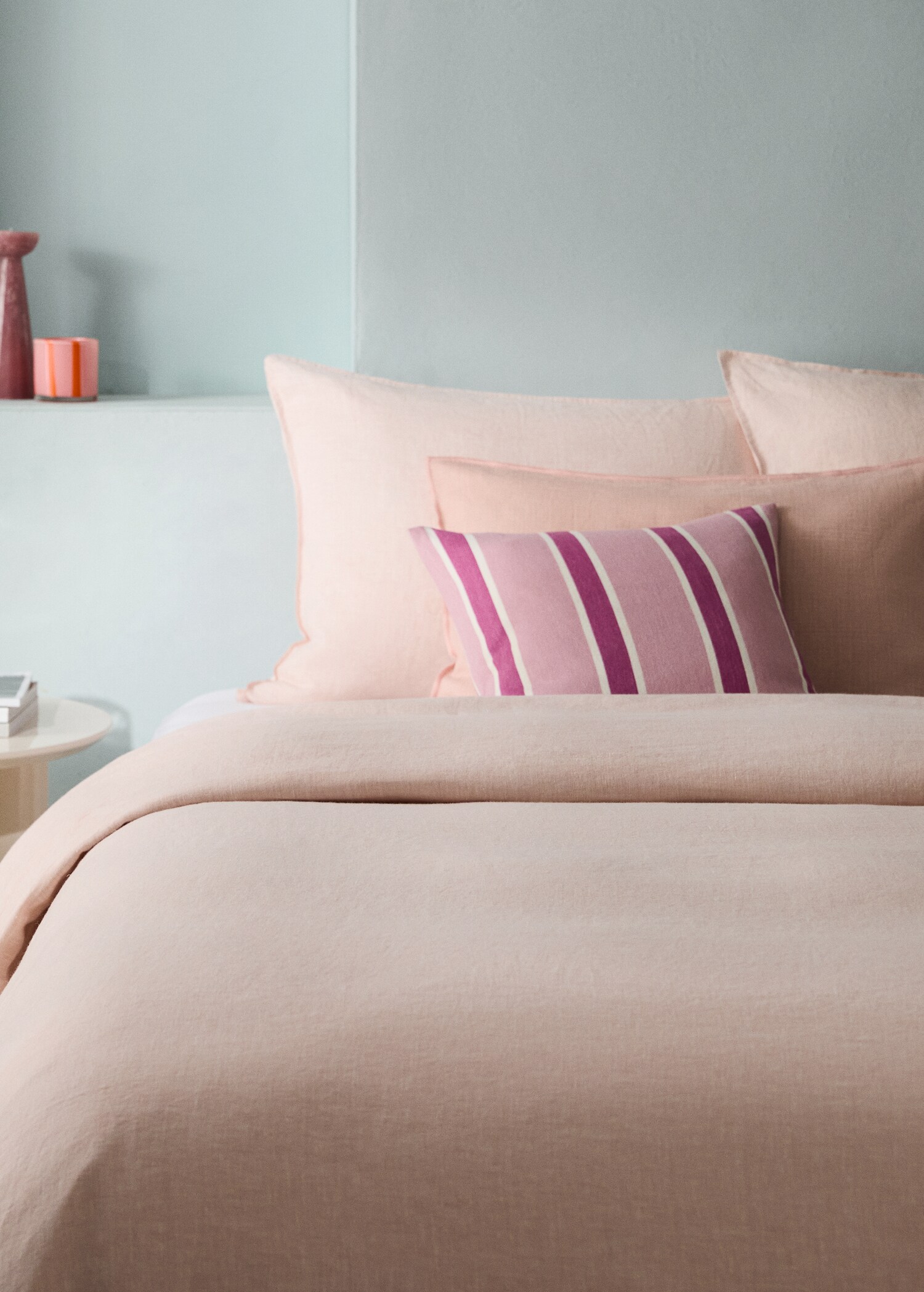 100% melange linen duvet cover for 135/140 cm bed - Details of the article 7