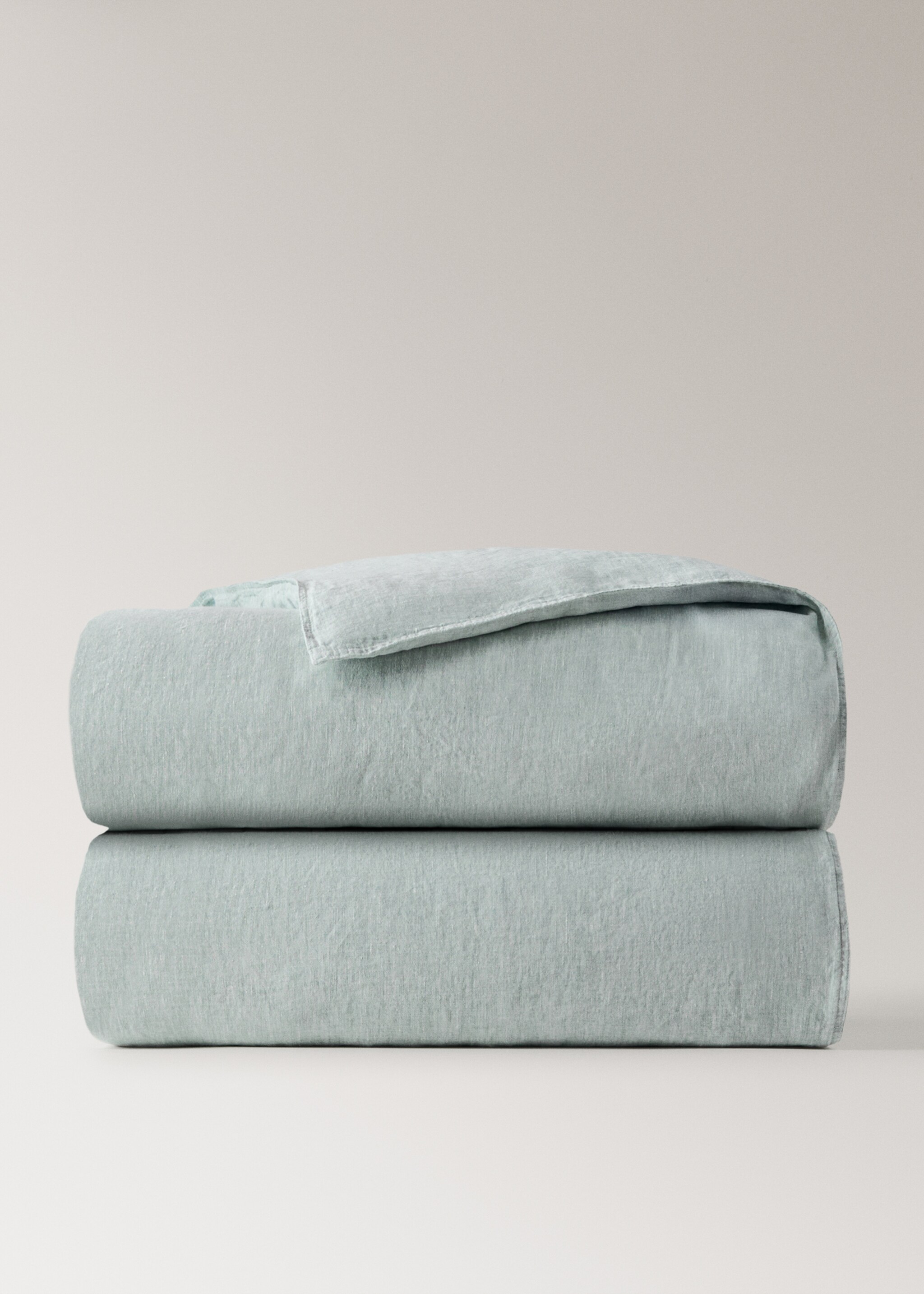 Duvet cover avetto - Article without model, Pastel Green. Ref: 27003747-00.