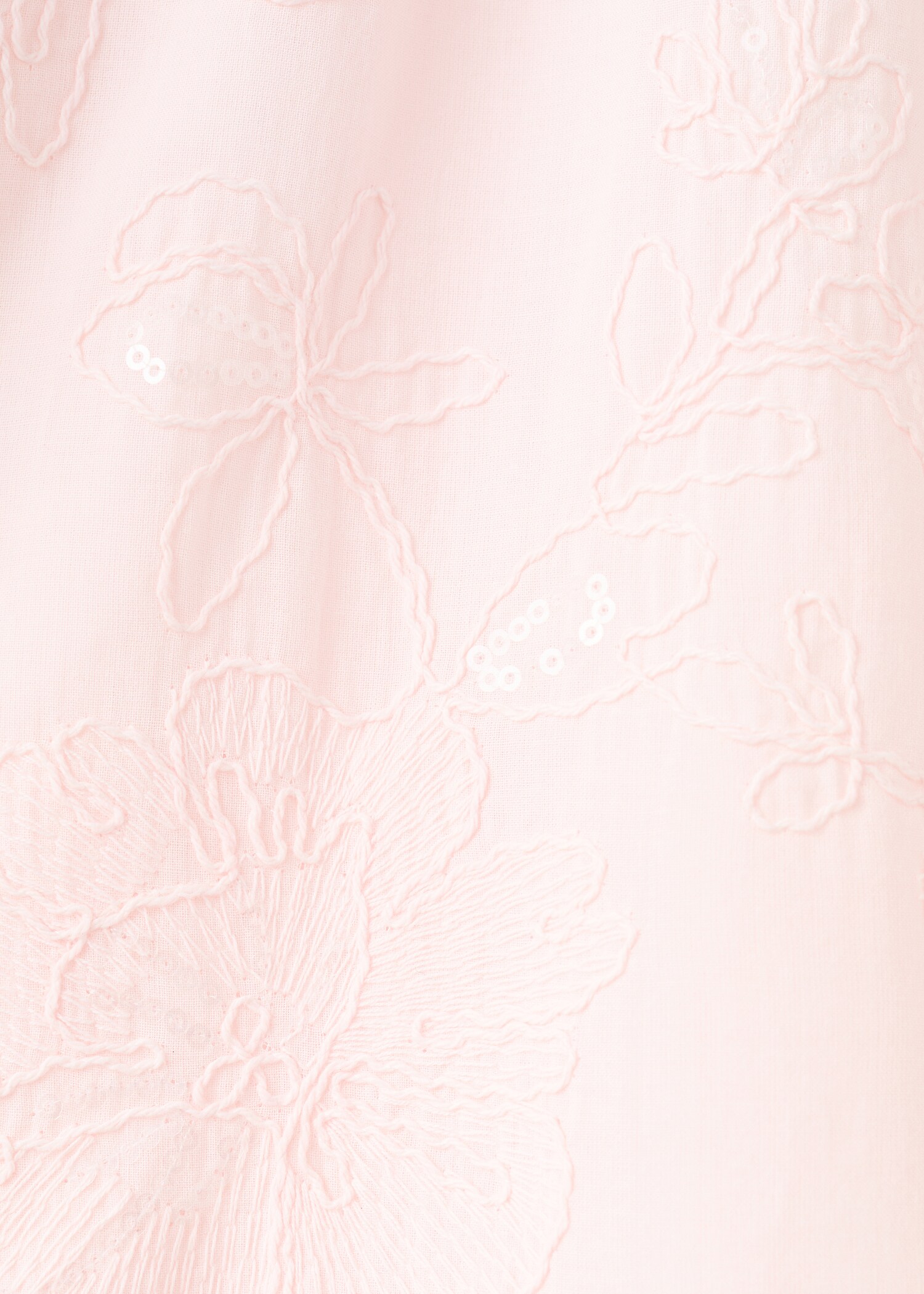 Frill cotton dress - Details of the article 0
