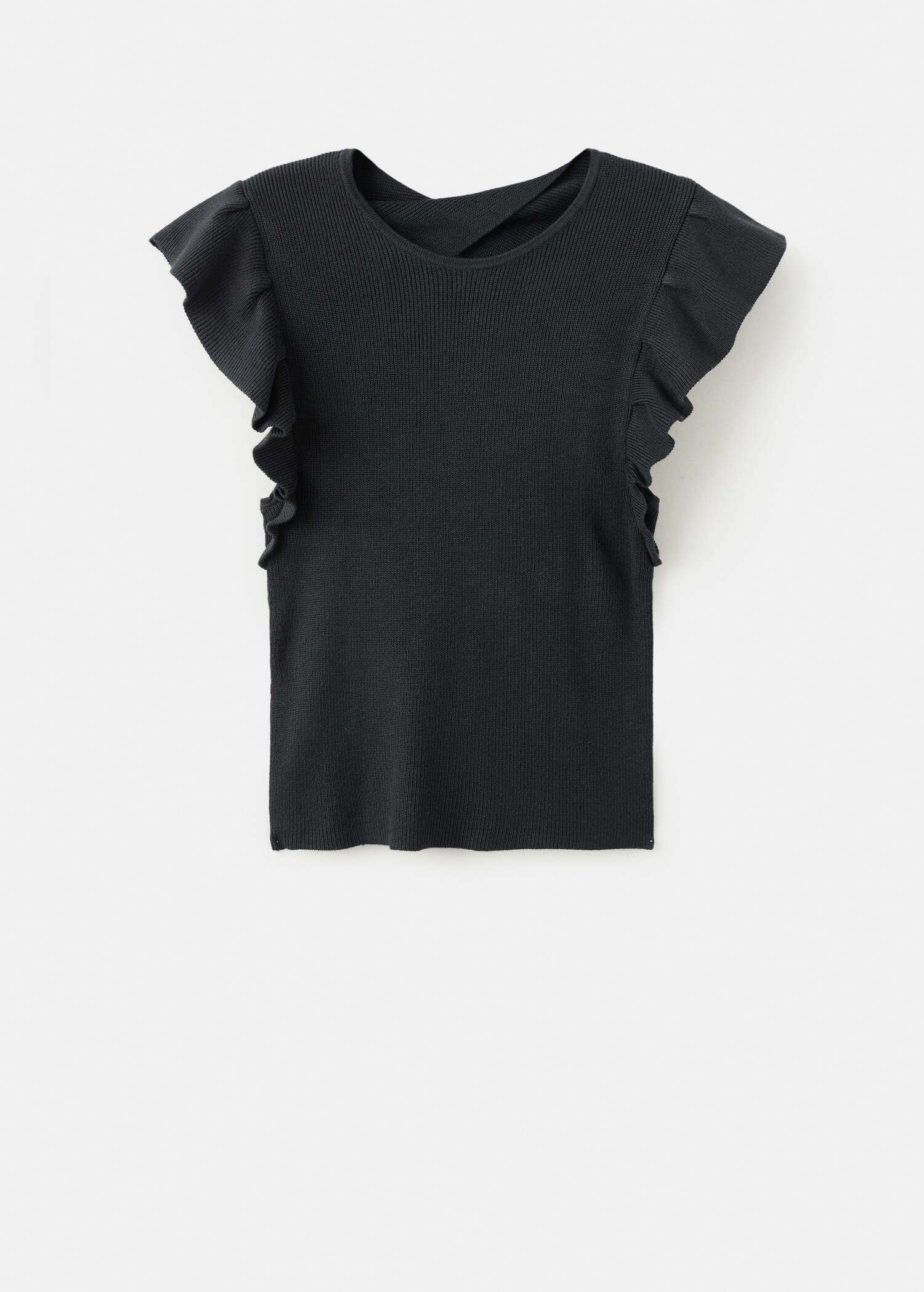 توب منسوج مكشكش - منتج دون نموذج