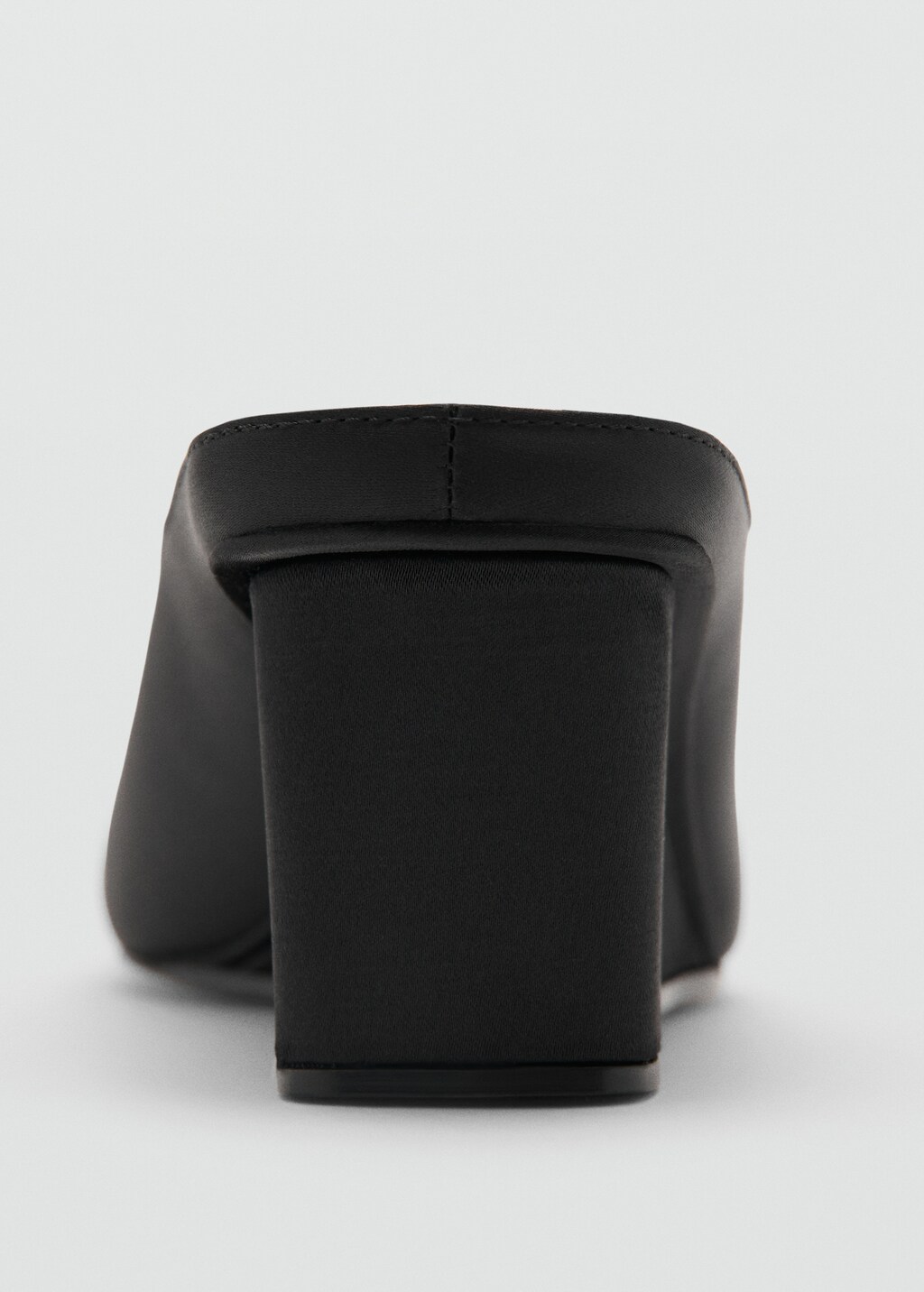 Mango Square toe wedge shoe