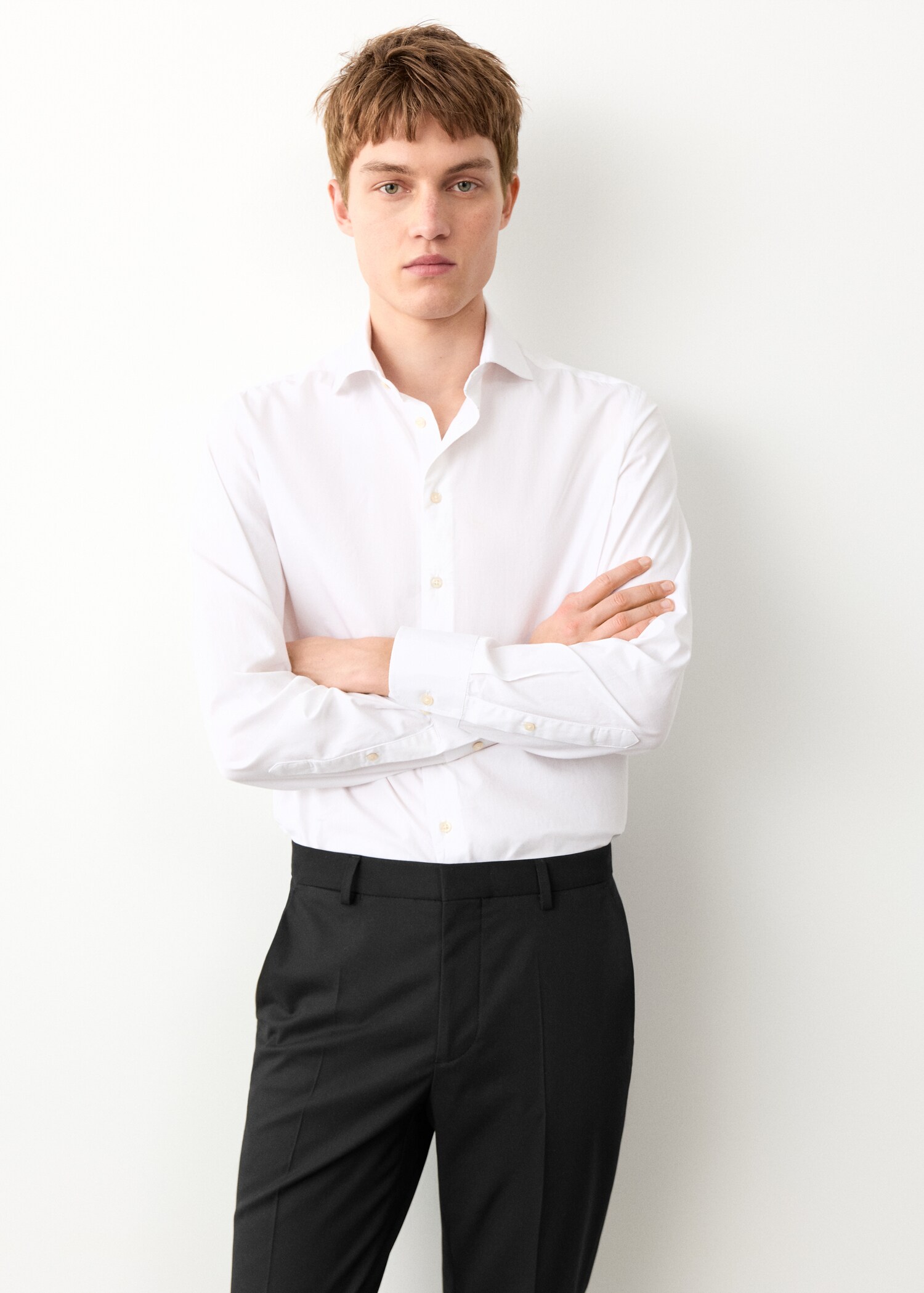 Pantalons rectes vestir - Detall de l'article 1