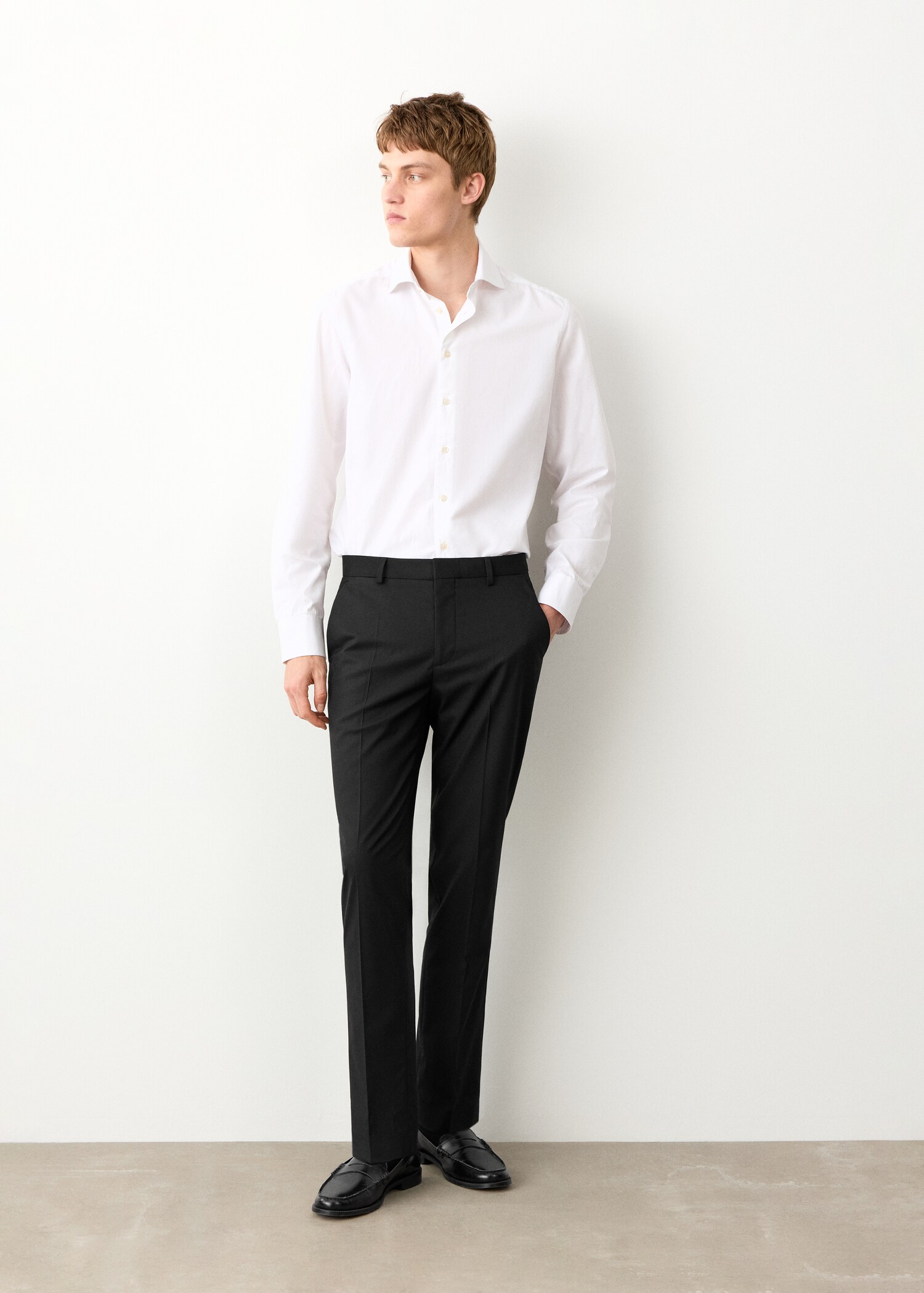 Pantalons rectes vestir - Detall de l'article 2