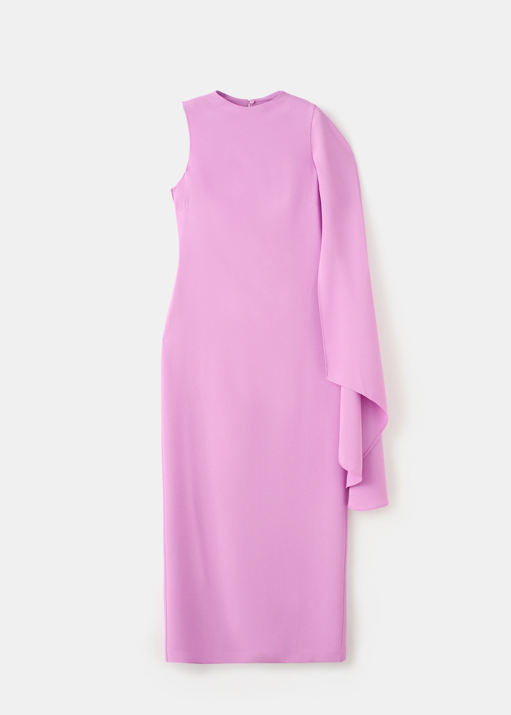 Long asymmetrical cape dress - image 2
