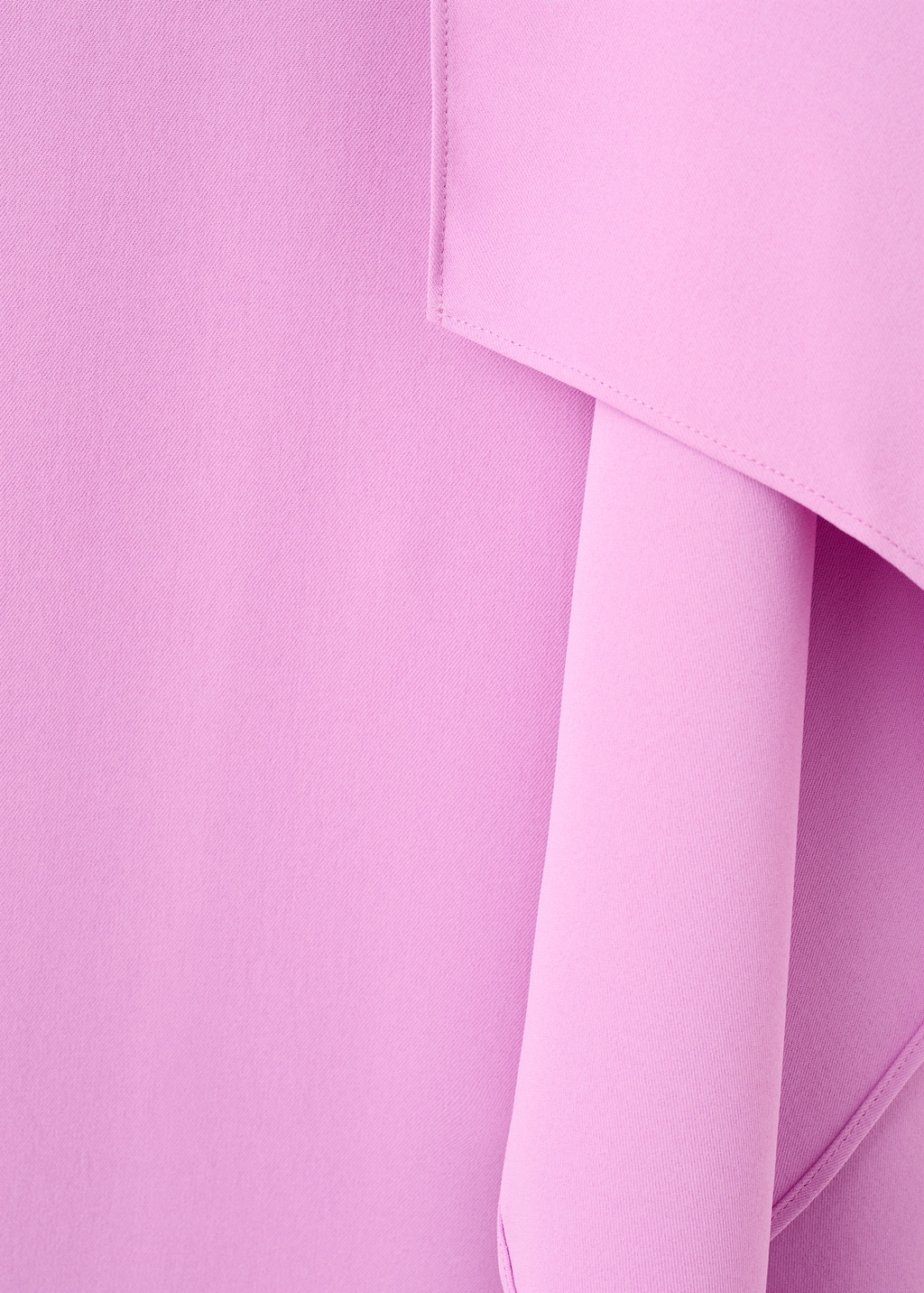 Long asymmetrical cape dress - image 4