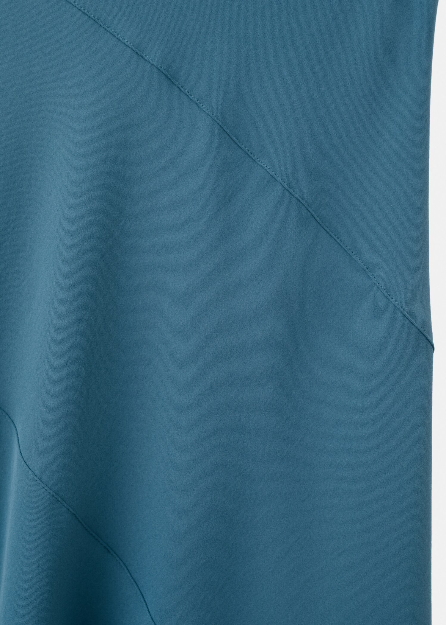 Vestido comprido com gola drapeada - Pormenor do artigo 0