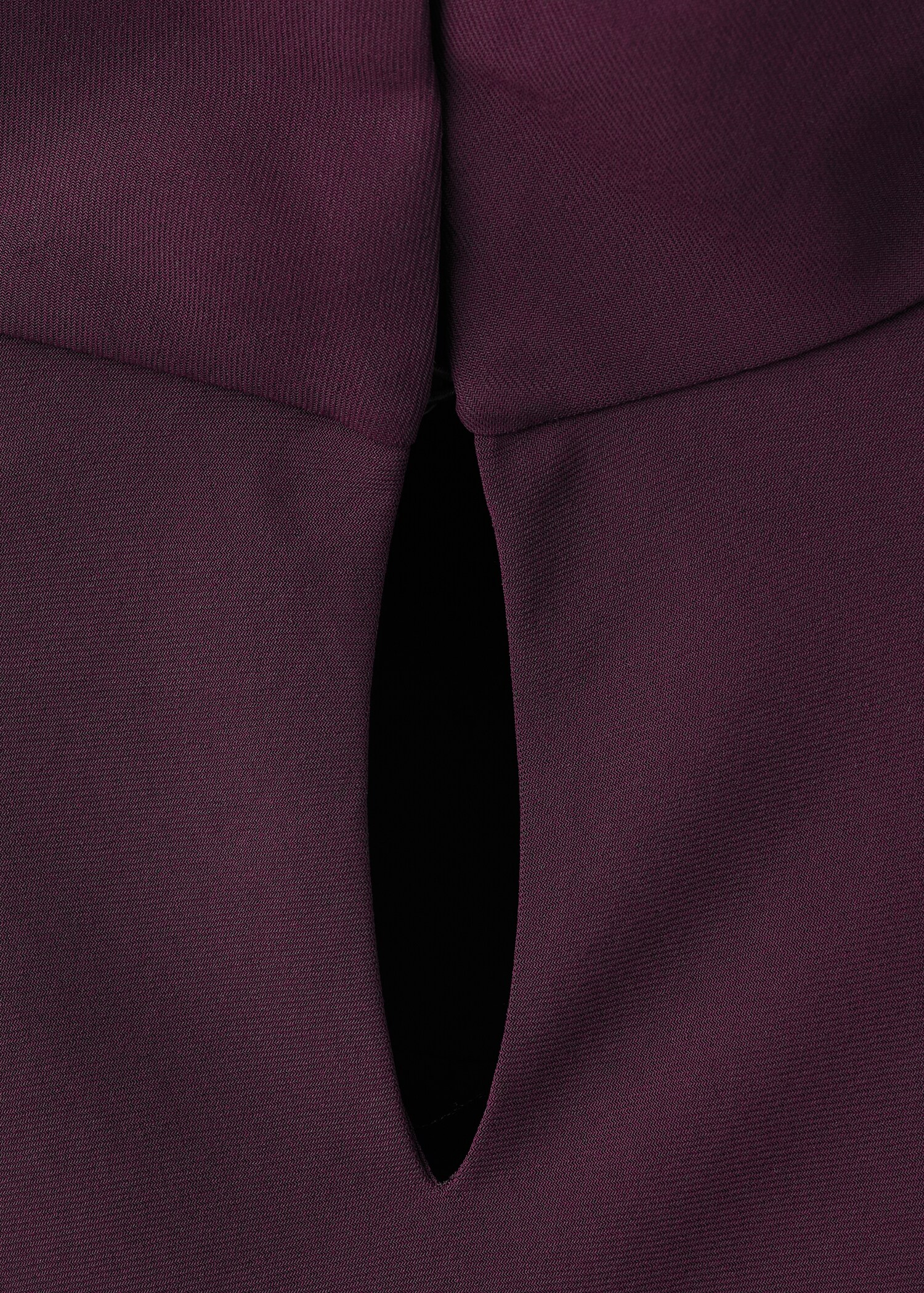 Vestido largo cuello drapeado - Detalle del artículo 0