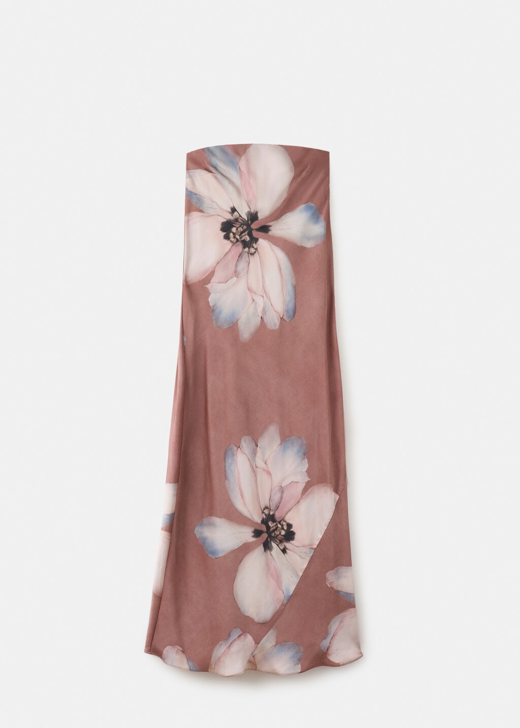 Strapless floral dress - image 3