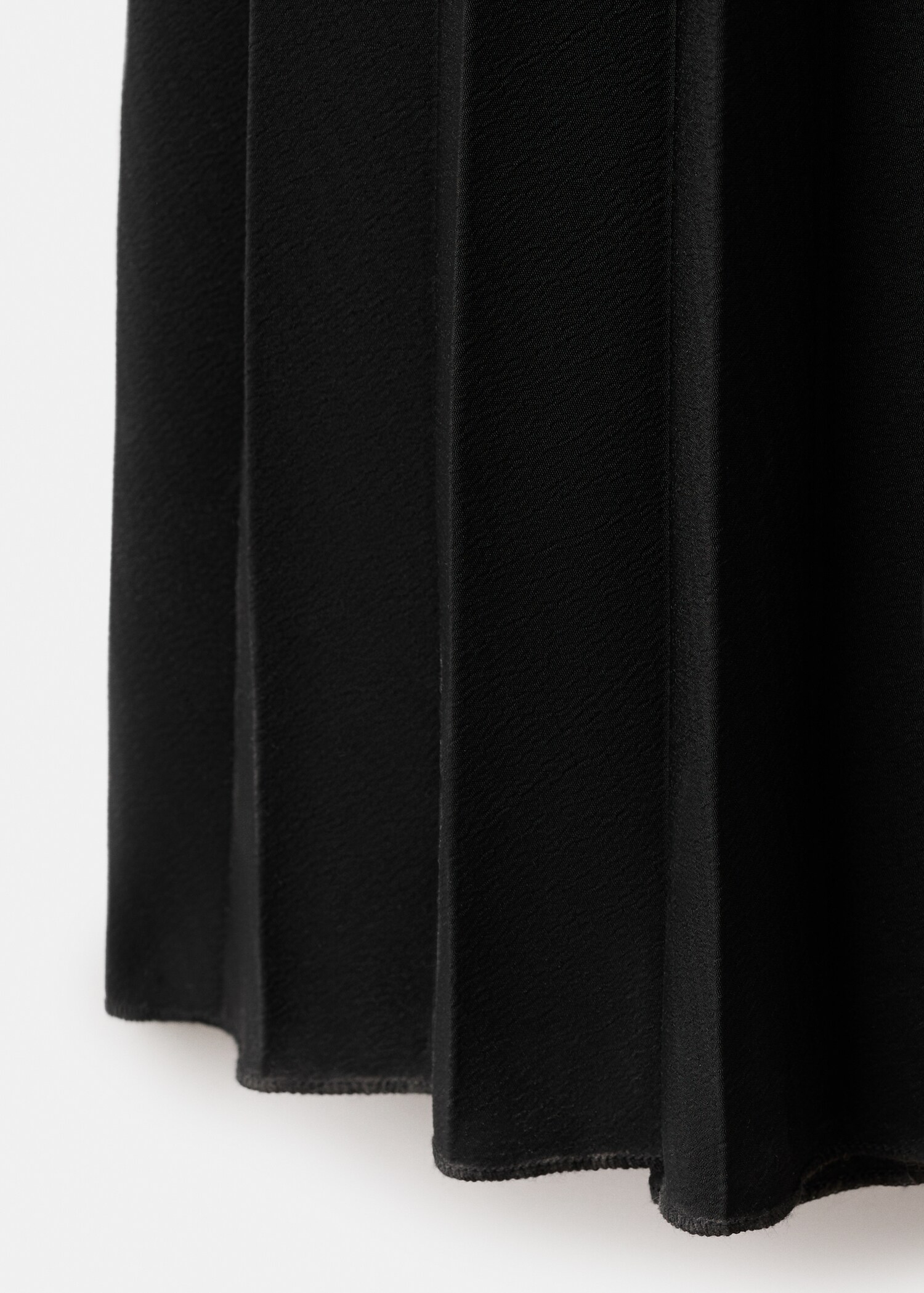 Flared midi-dress with belt - Details of the article 0