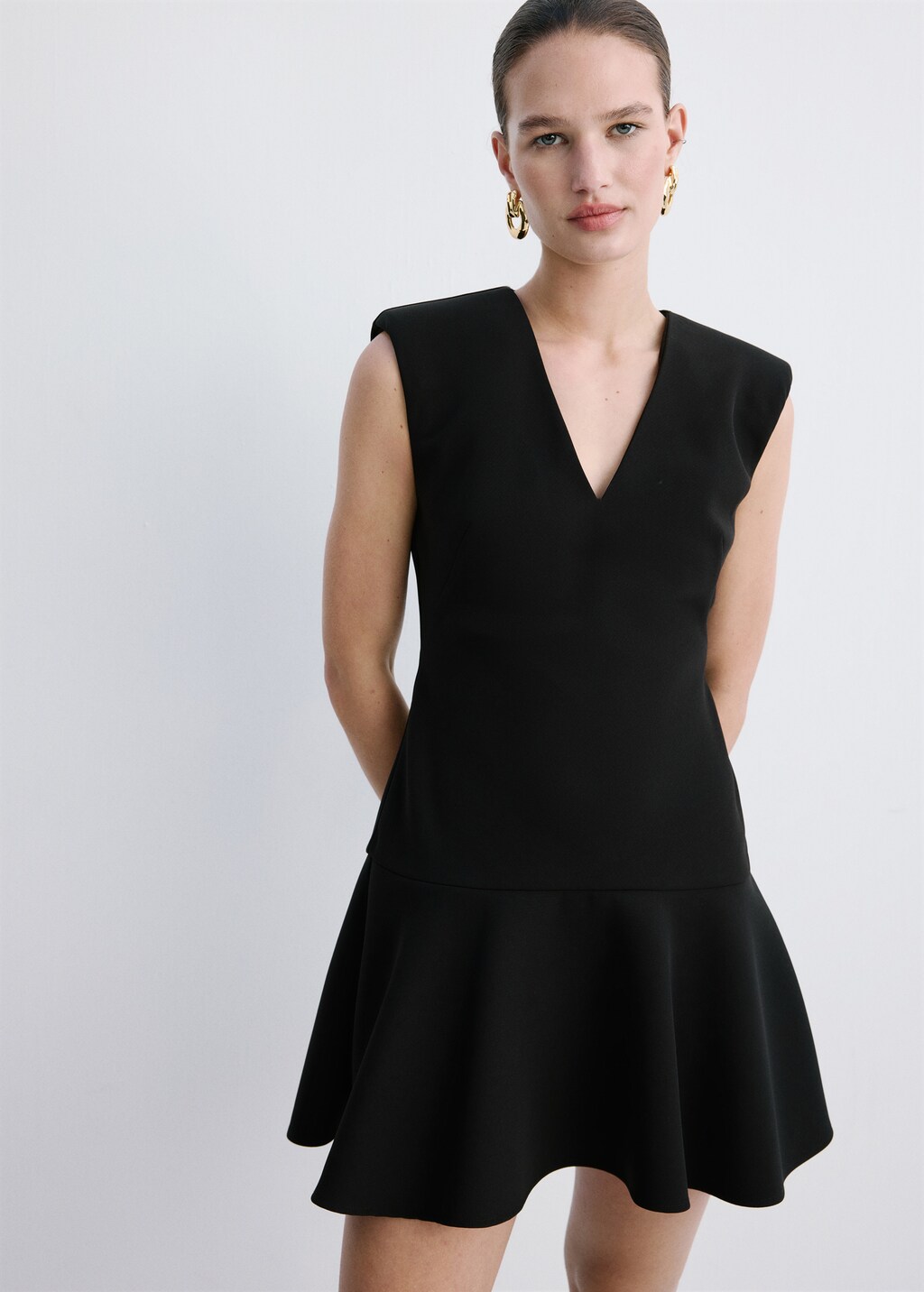 Short flared dress