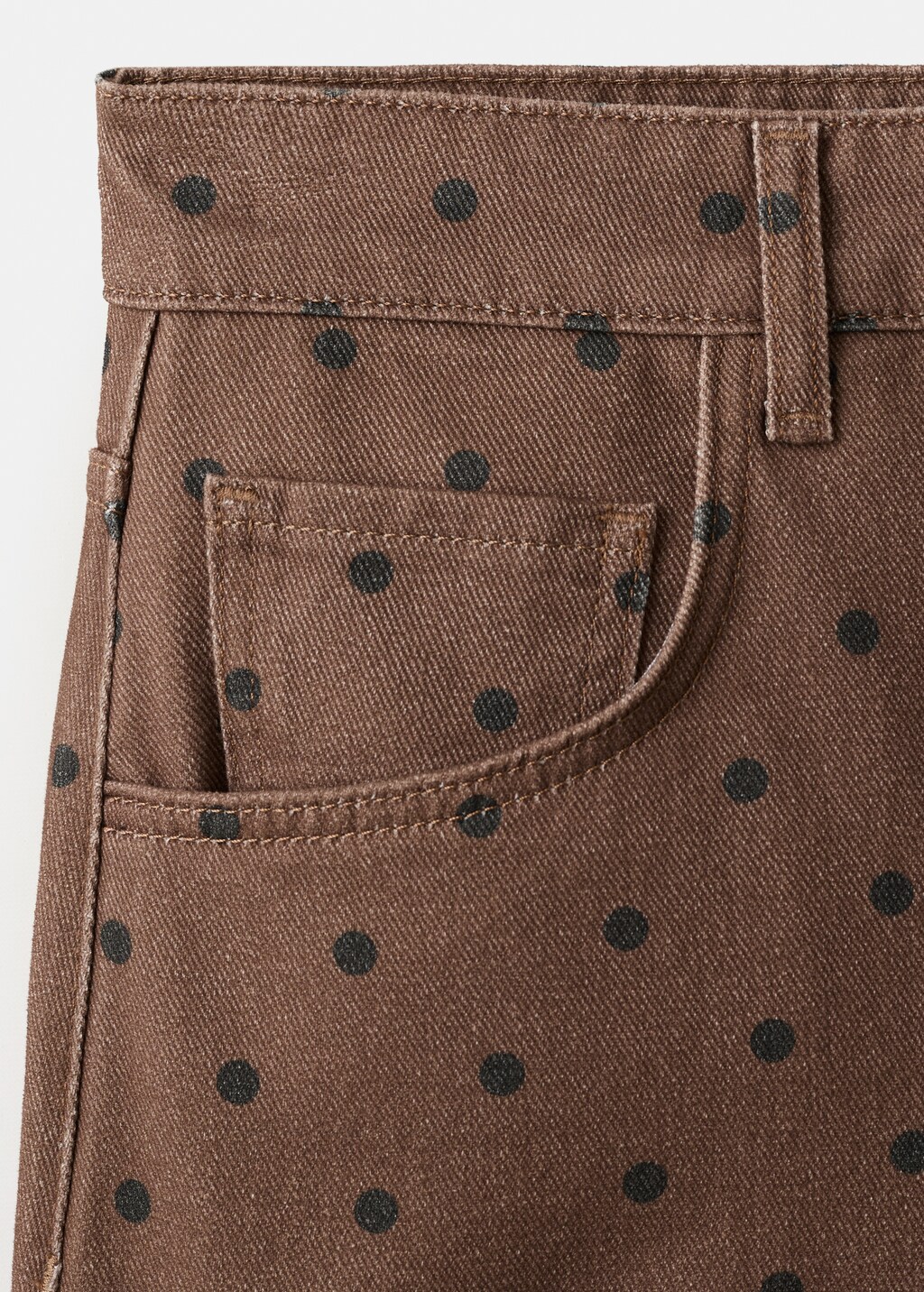 Mango Polka dot balloon jeans