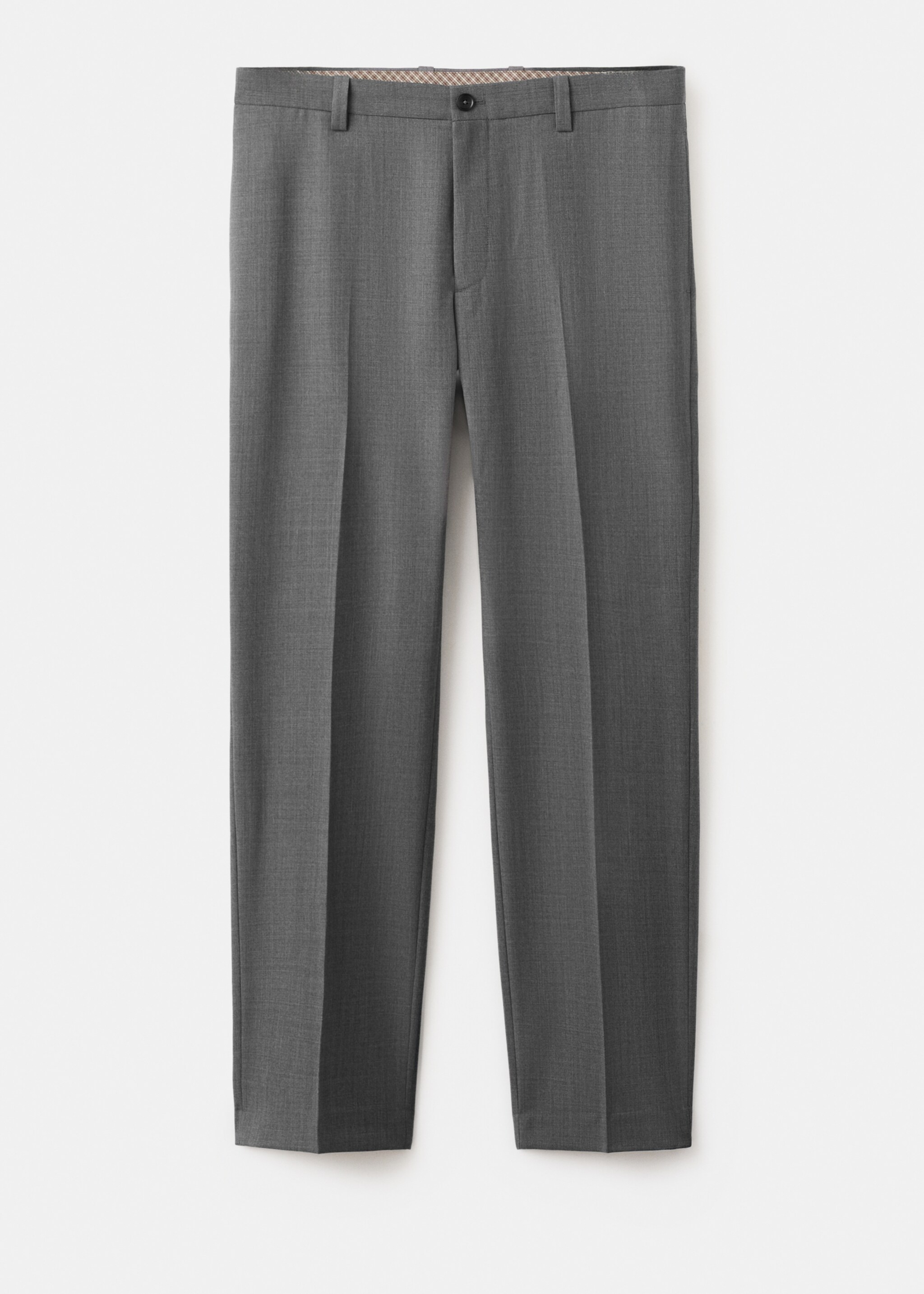 Ricardo regular fit suit trousers - Article without model, Grey. Ref: 27004414-00.