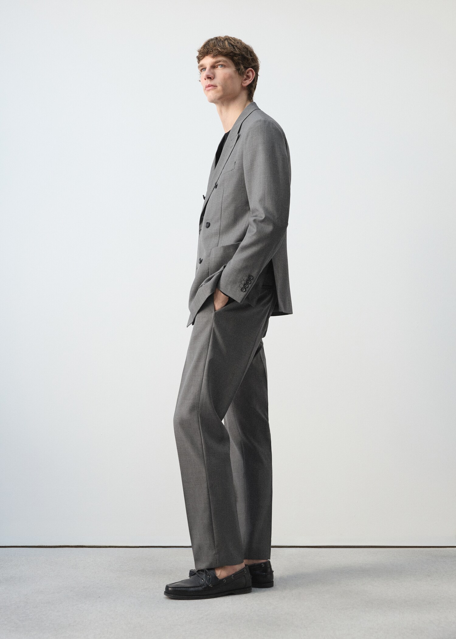 Ricardo regular fit suit trousers - Details of the article 2
