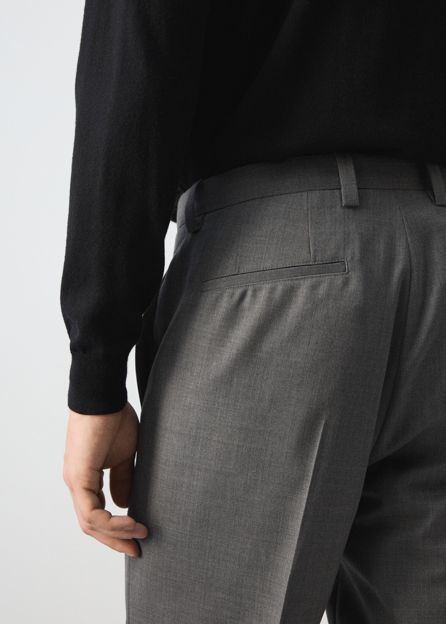 Ricardo regular fit suit trousers - Details of the article 6