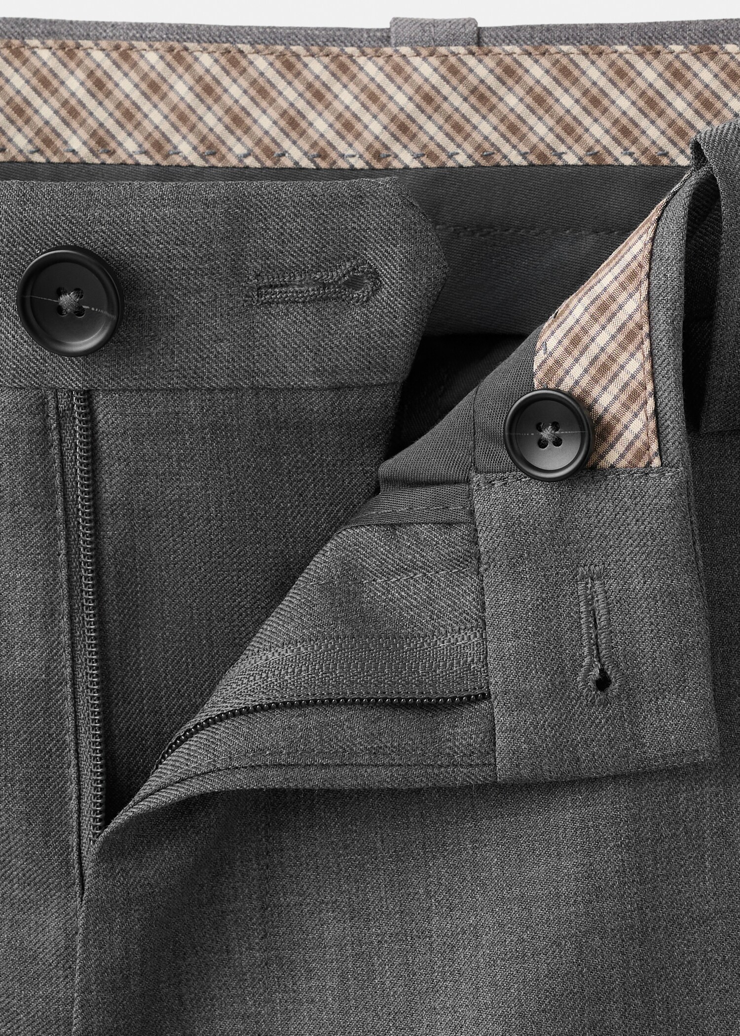 Ricardo regular fit suit trousers - Details of the article 8