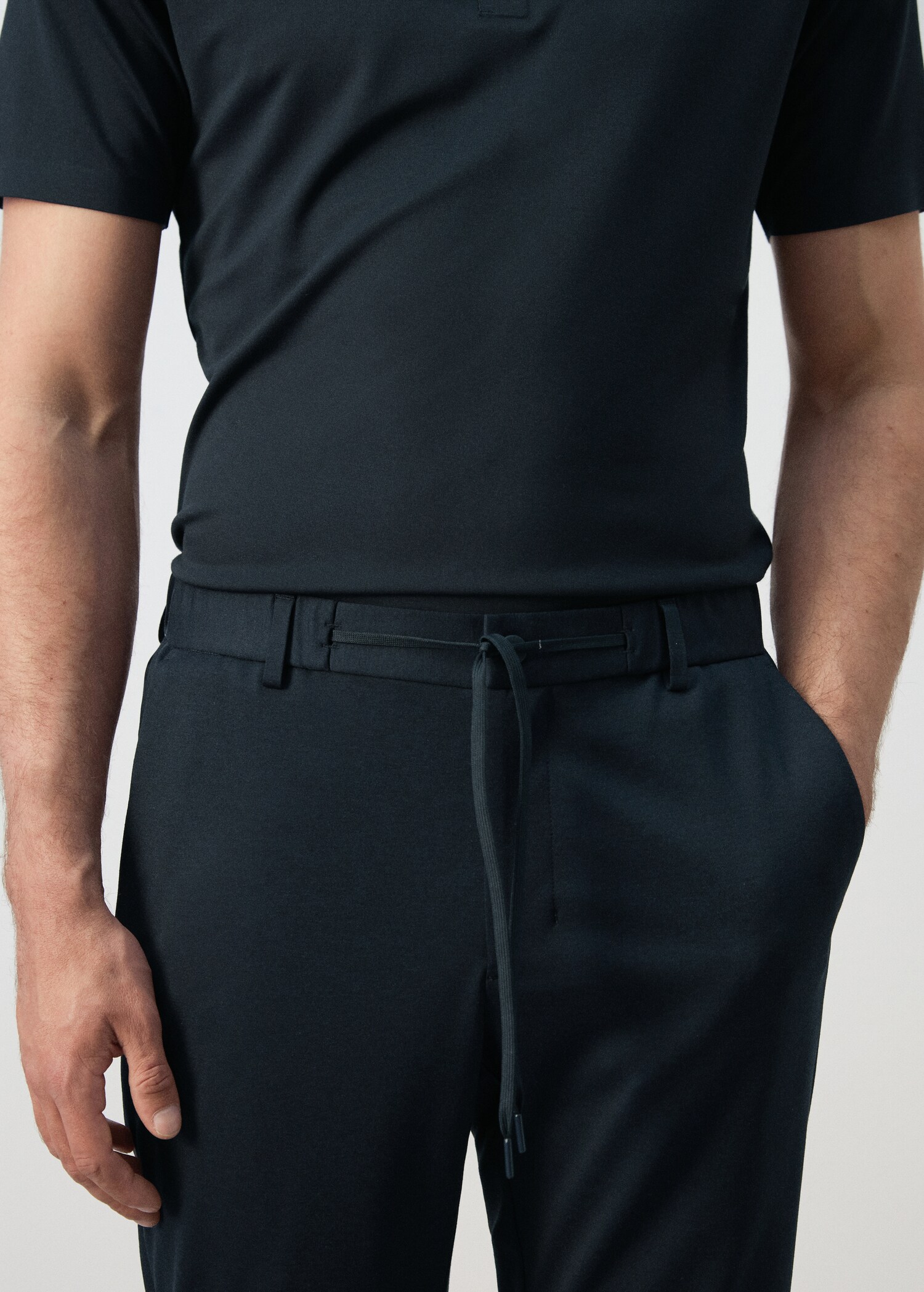 Comfort stretch chino trousers - Details of the article 1