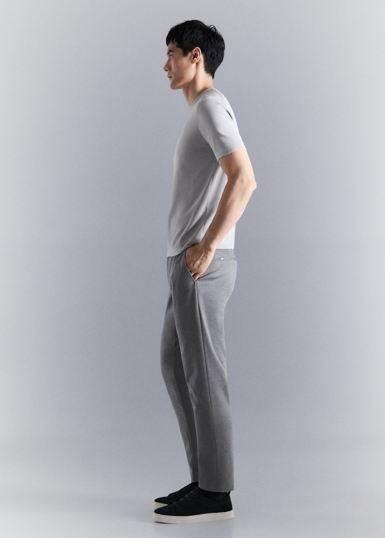 Comfort stretch chino trousers - Details of the article 2