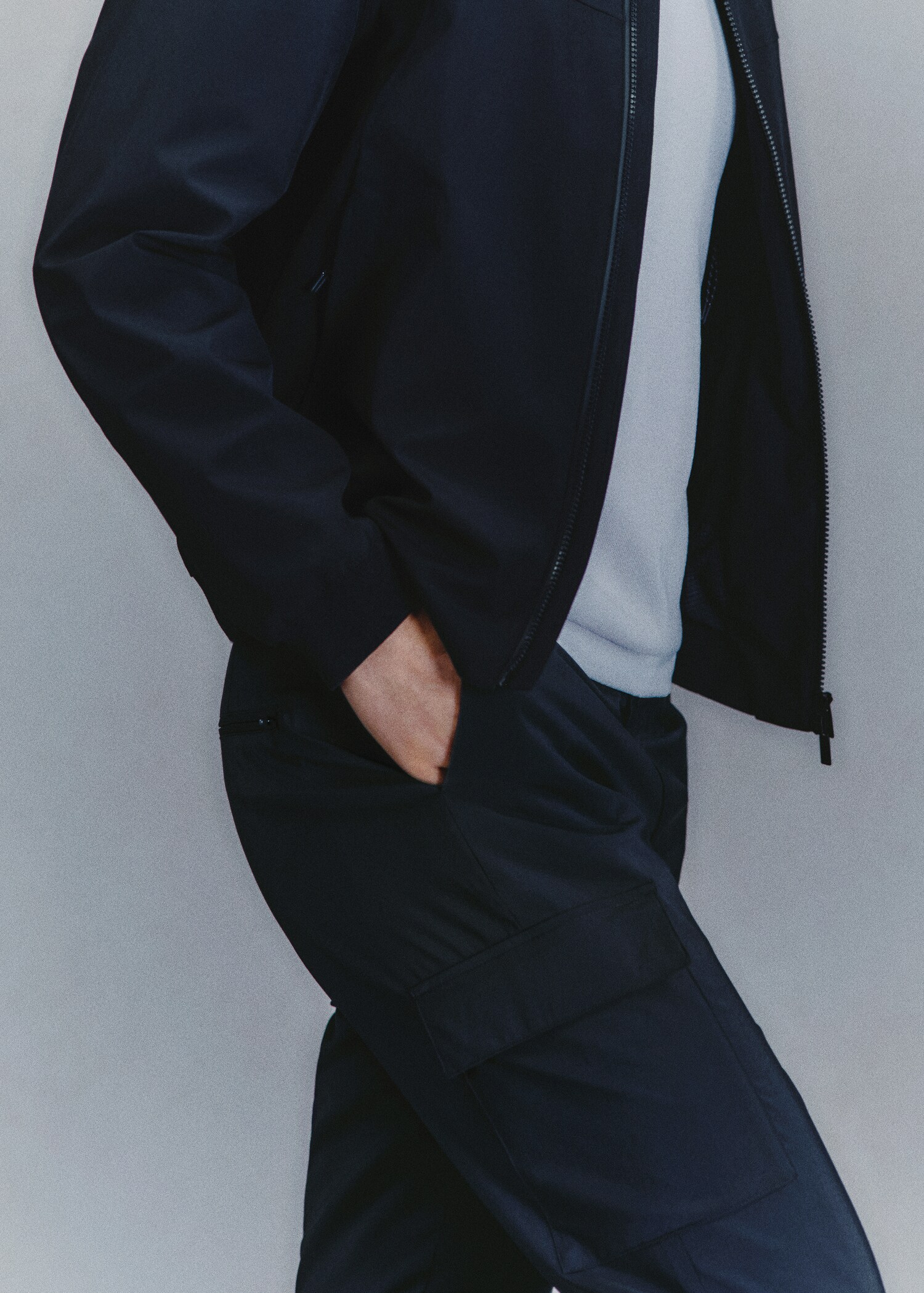 Slim-Fit-Cargo-Hose mit Comfort Stretch - Detail des Artikels 3