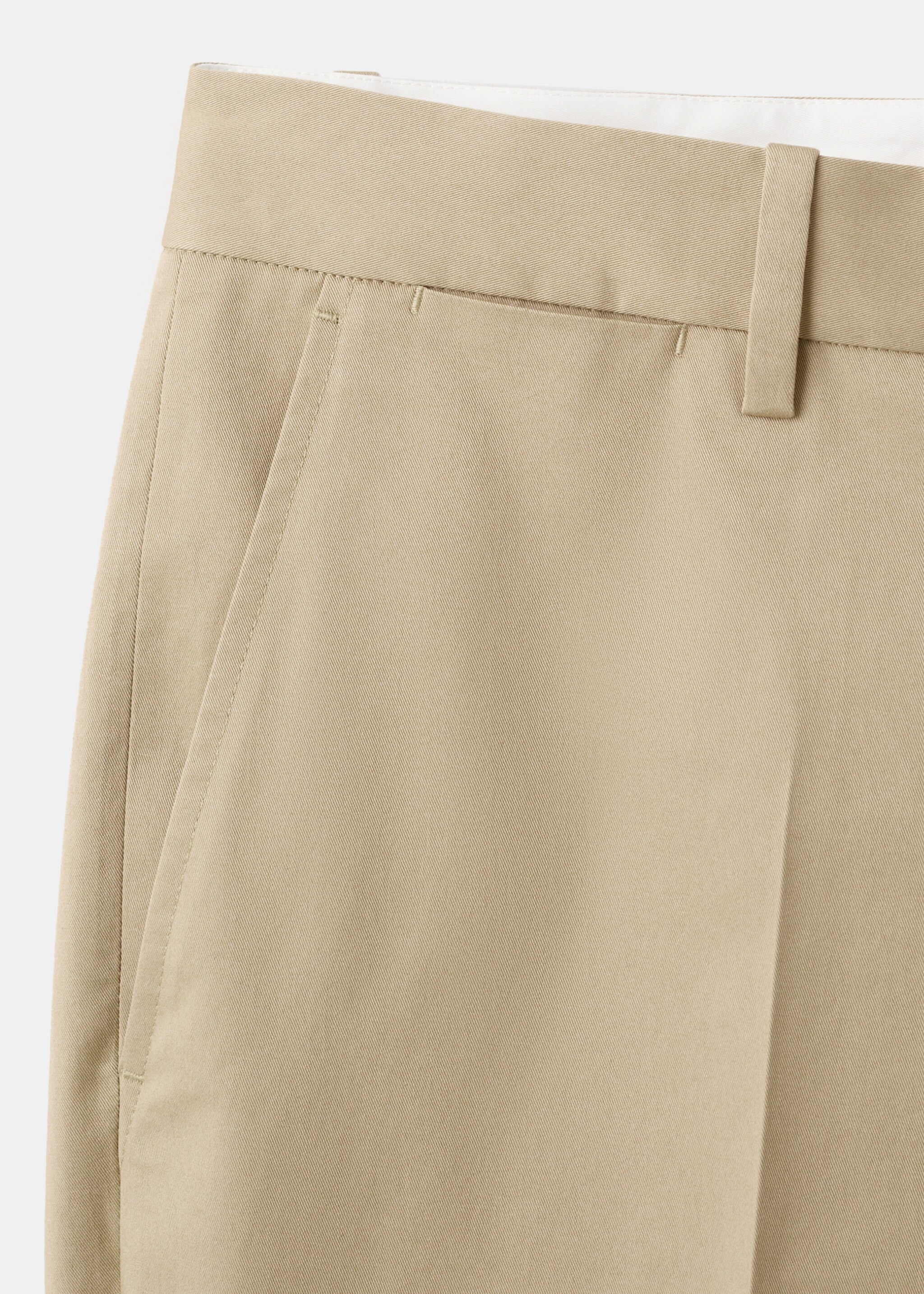 Dublino slim-fit chino trousers - Details of the article 8, Beige. Ref: 27004418-00.