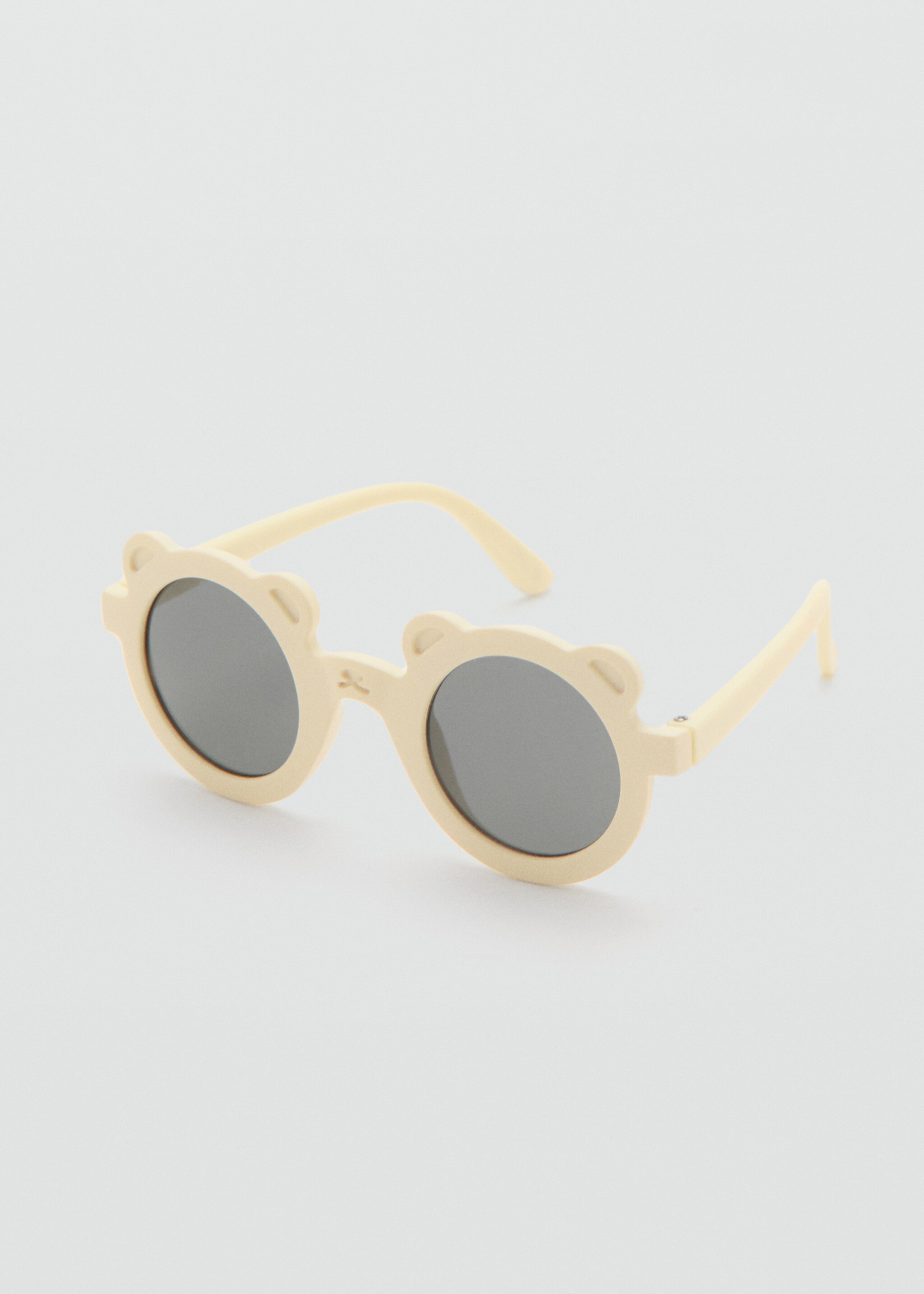 Teddy bear sunglasses - Medium plane, Ecru. Ref: 27004426-00.