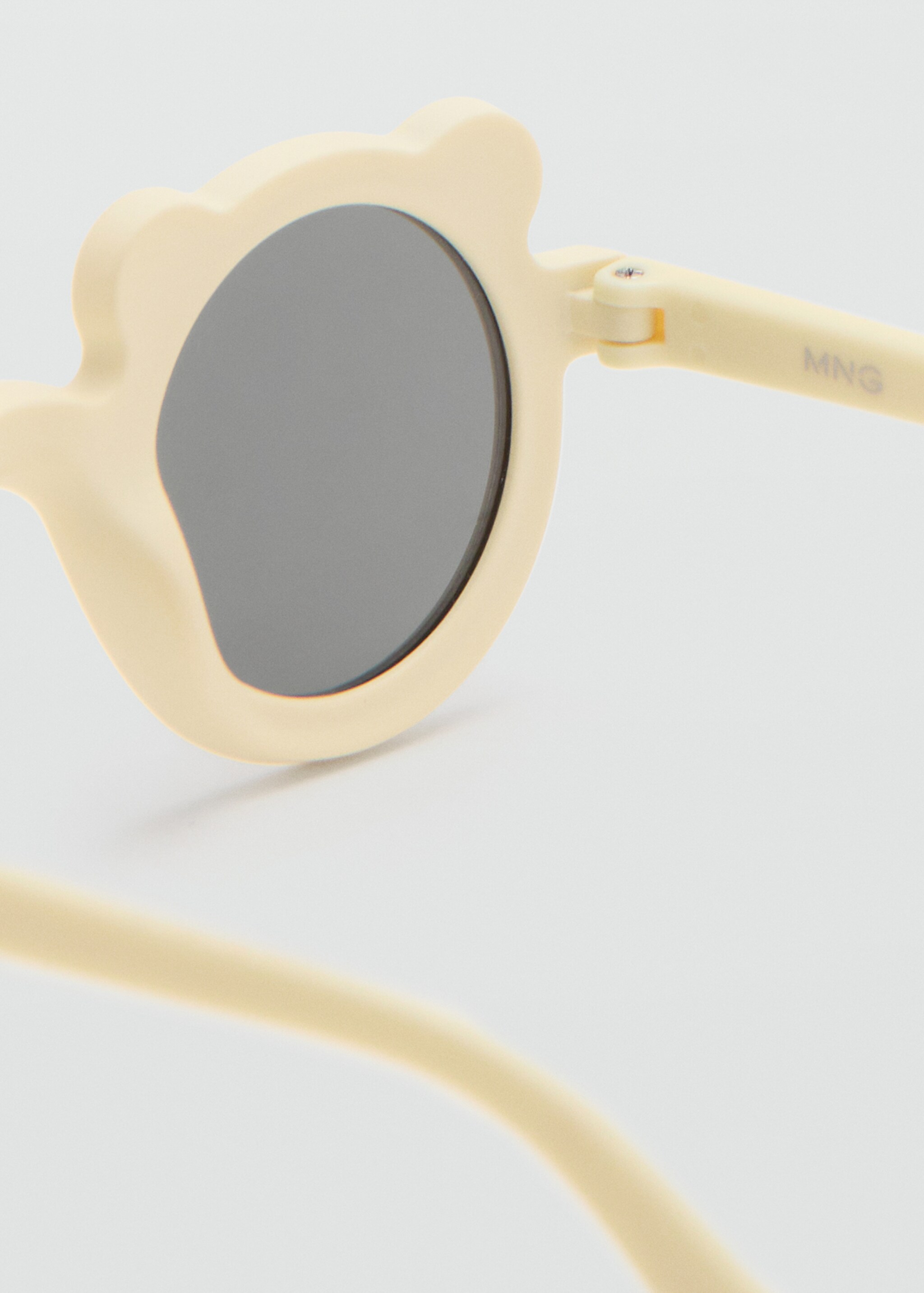 Teddy bear sunglasses - Details of the article 1, Ecru. Ref: 27004426-00.