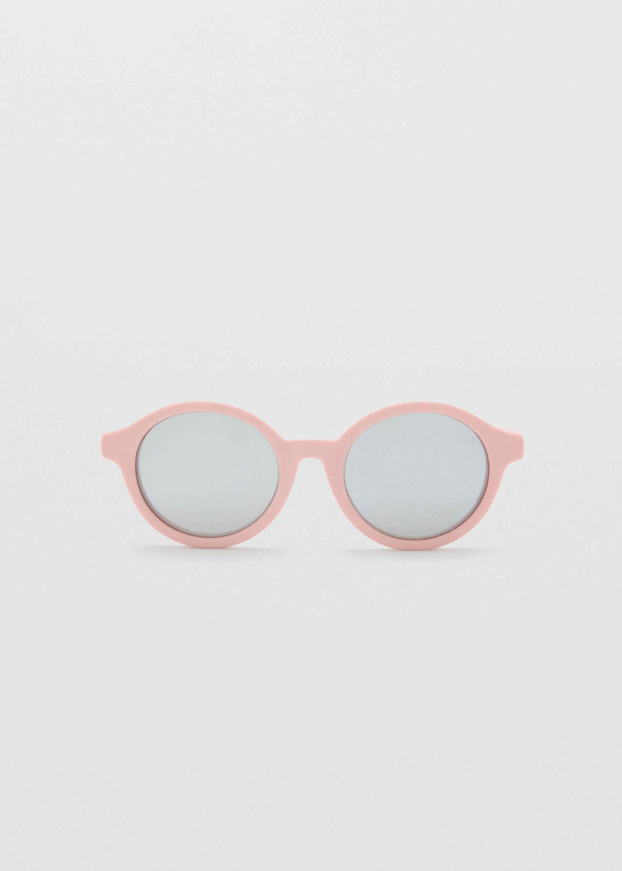 Lunettes de soleil rondes - Article sans modèle, Rose pâle. Ref: 27004429-00.