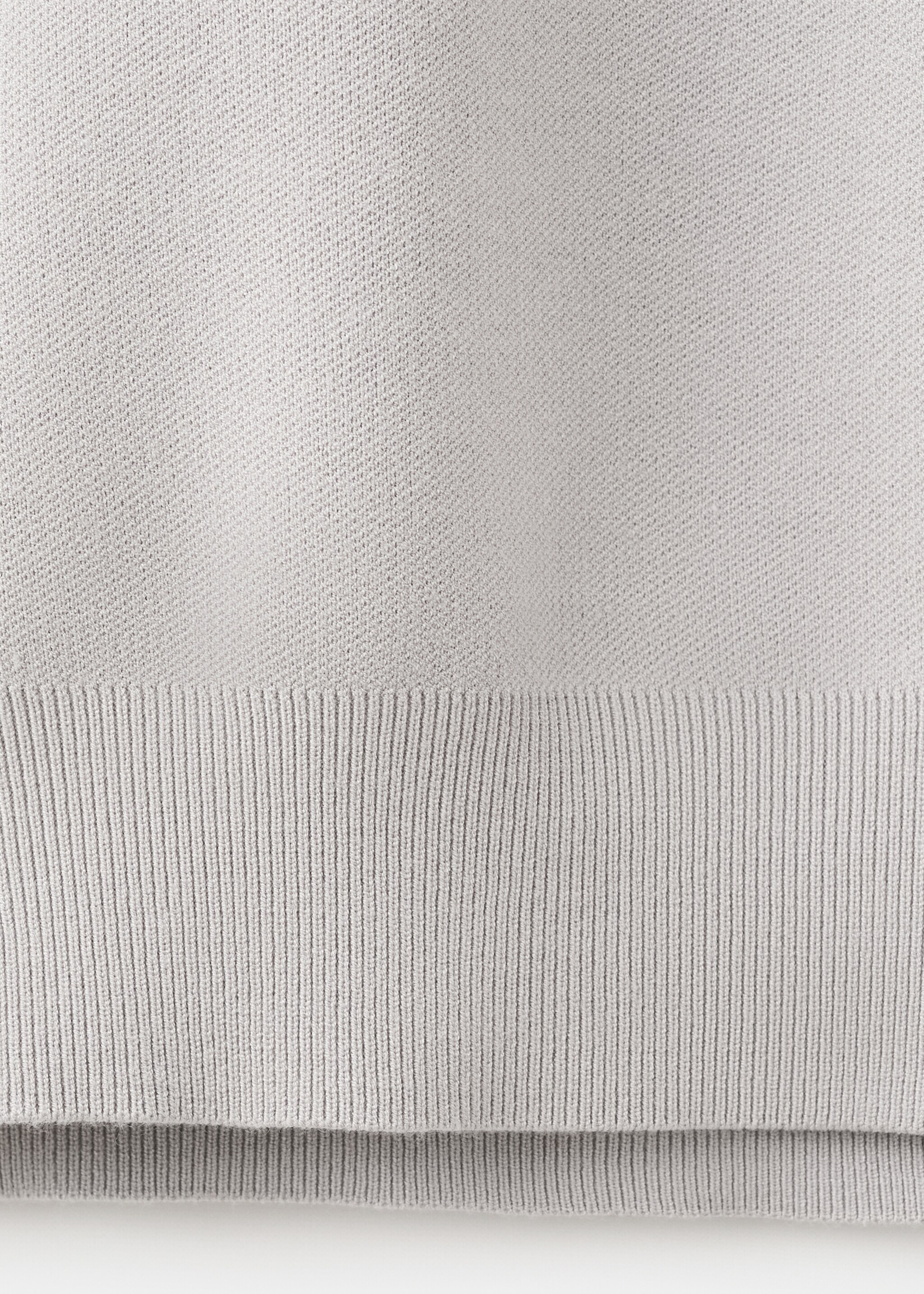 Comfort stretch zip jersey - Details of the article 0, Ice Grey. Ref: 27004430-00.