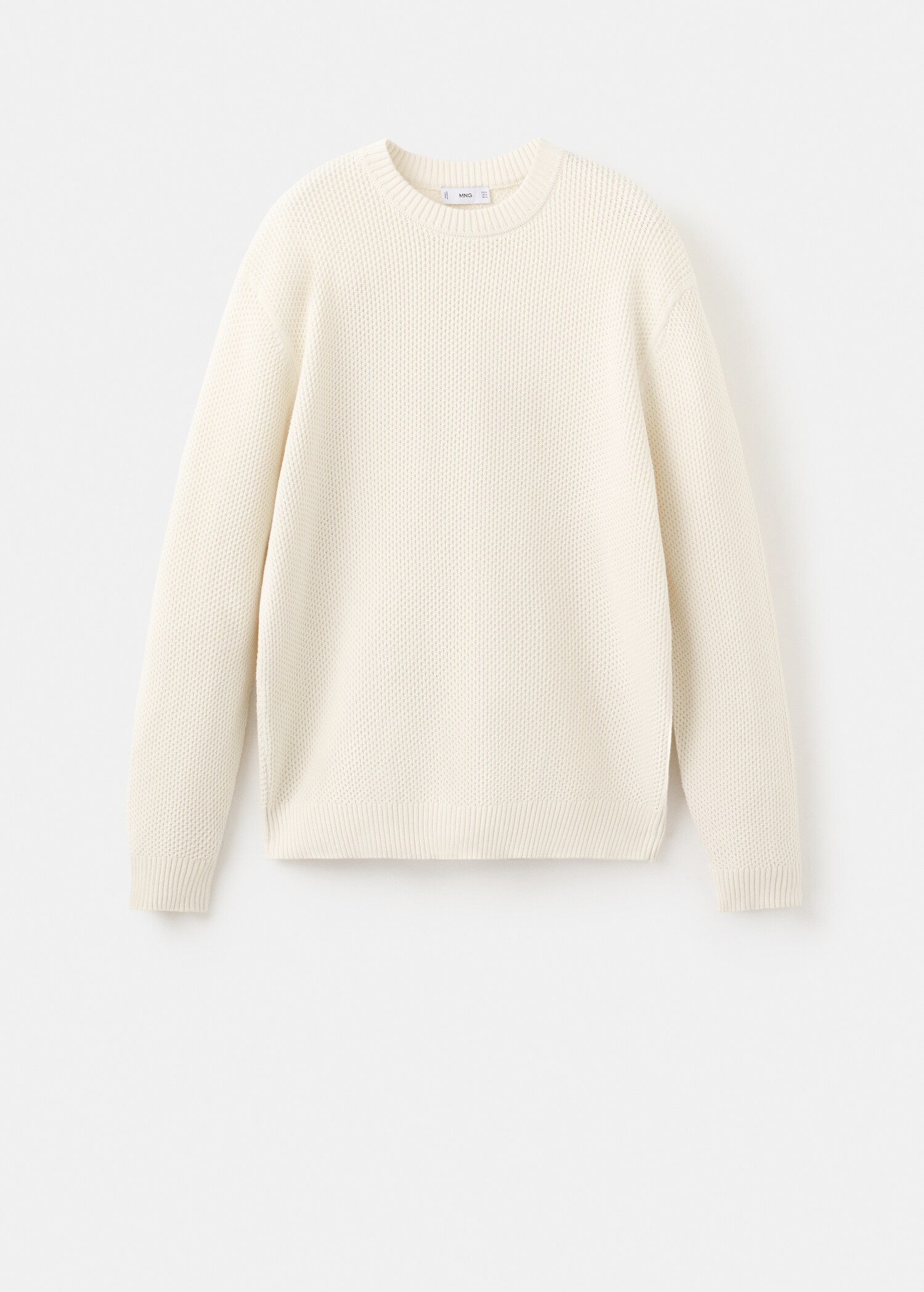 سترة متوسطة الحياكة ذات بنية دقيقة - منتج دون نموذج