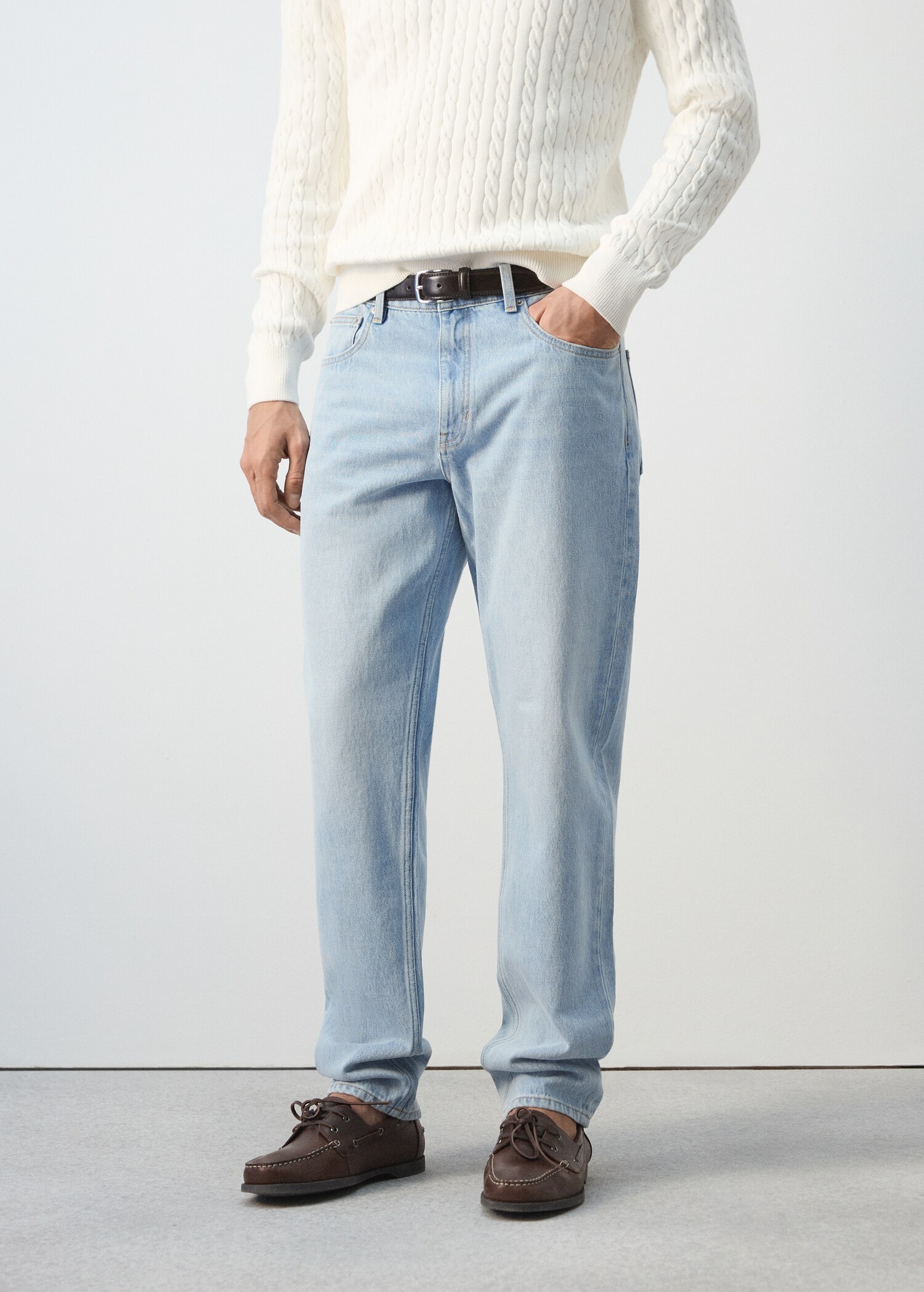 Bob regular-fit jeans - Medium plane