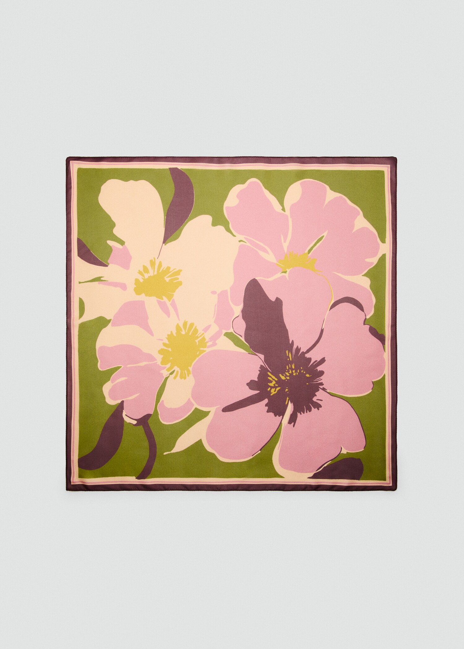 Floral print scarf - Article without model