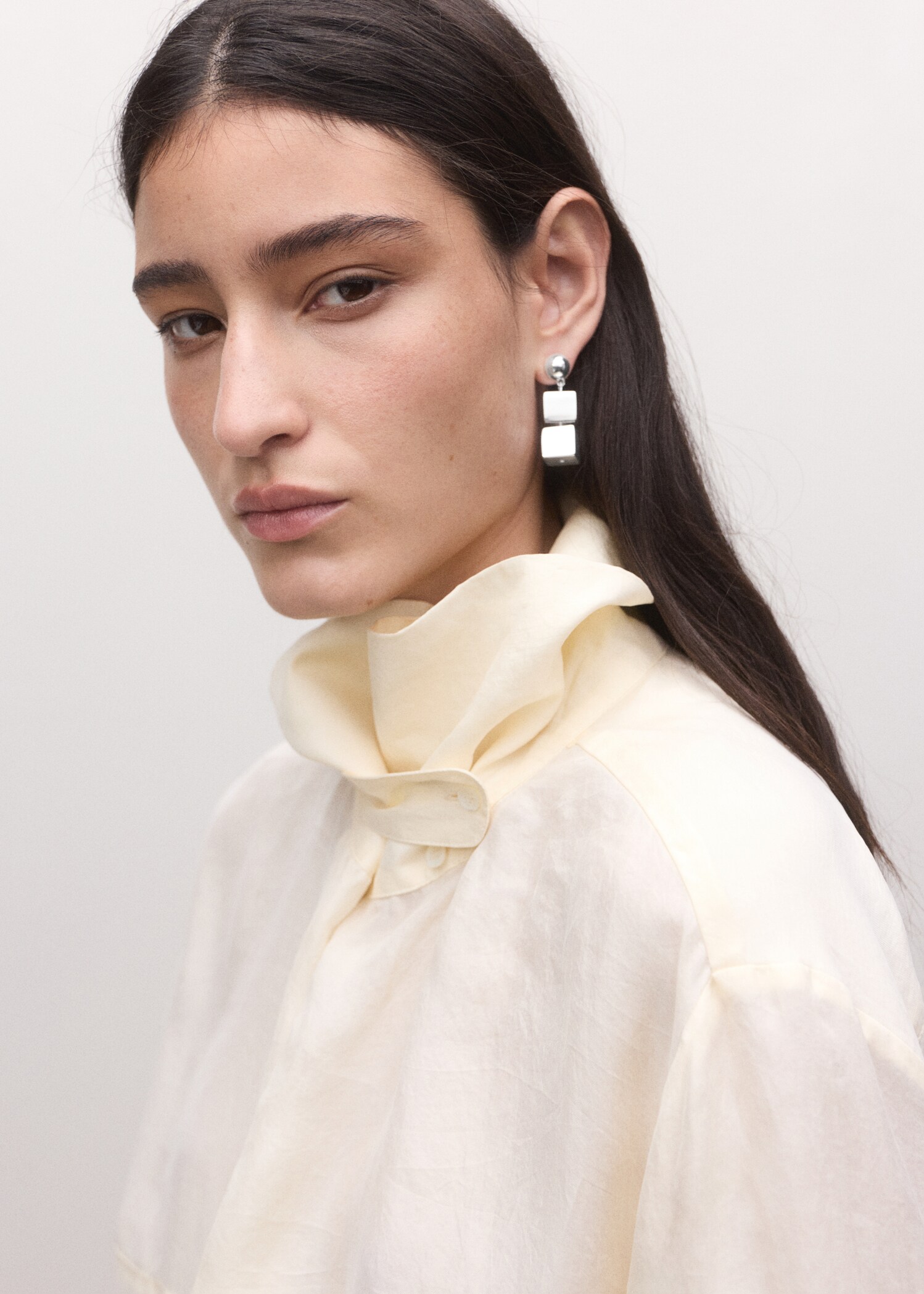 Dangling metal cube earrings - Pormenor do artigo 9