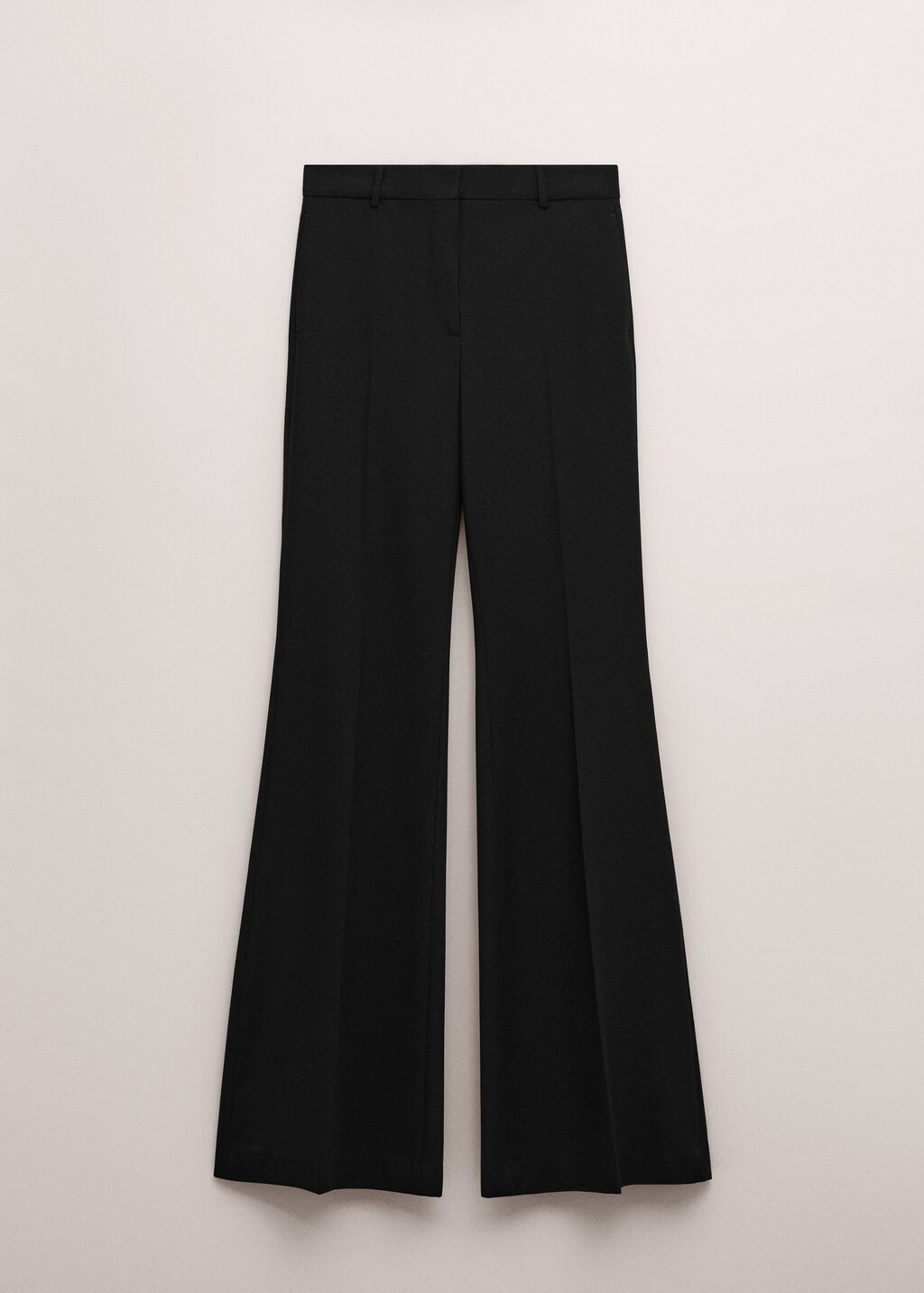 Mid-rise flare pants - image 3