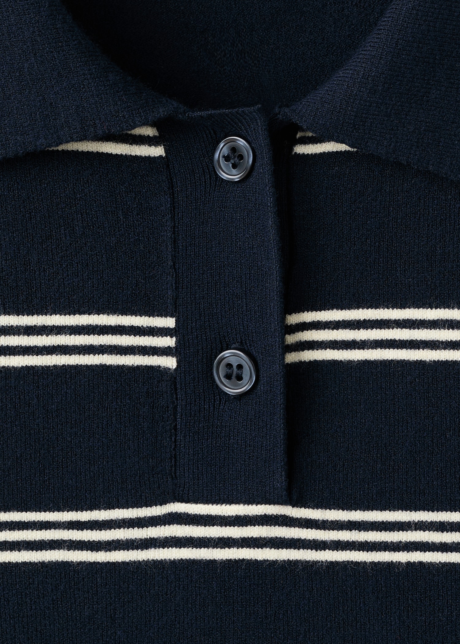 كنزة محبوكة بياقة بولو - تفاصيل المنتج 8