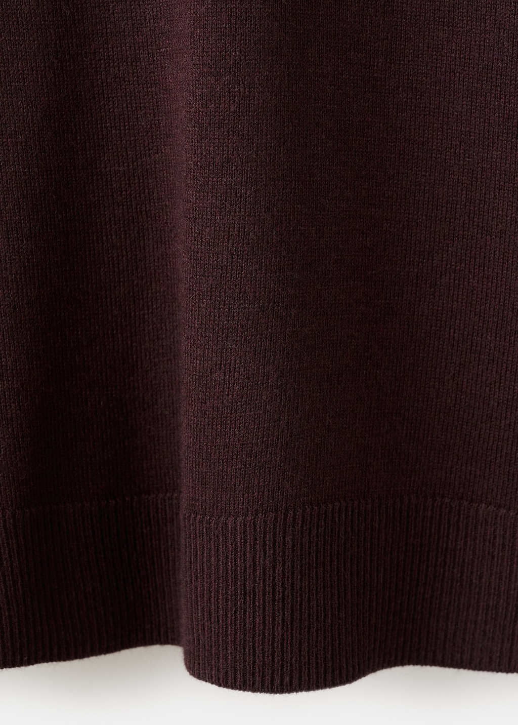 Knitted polo-neck sweater - image 4