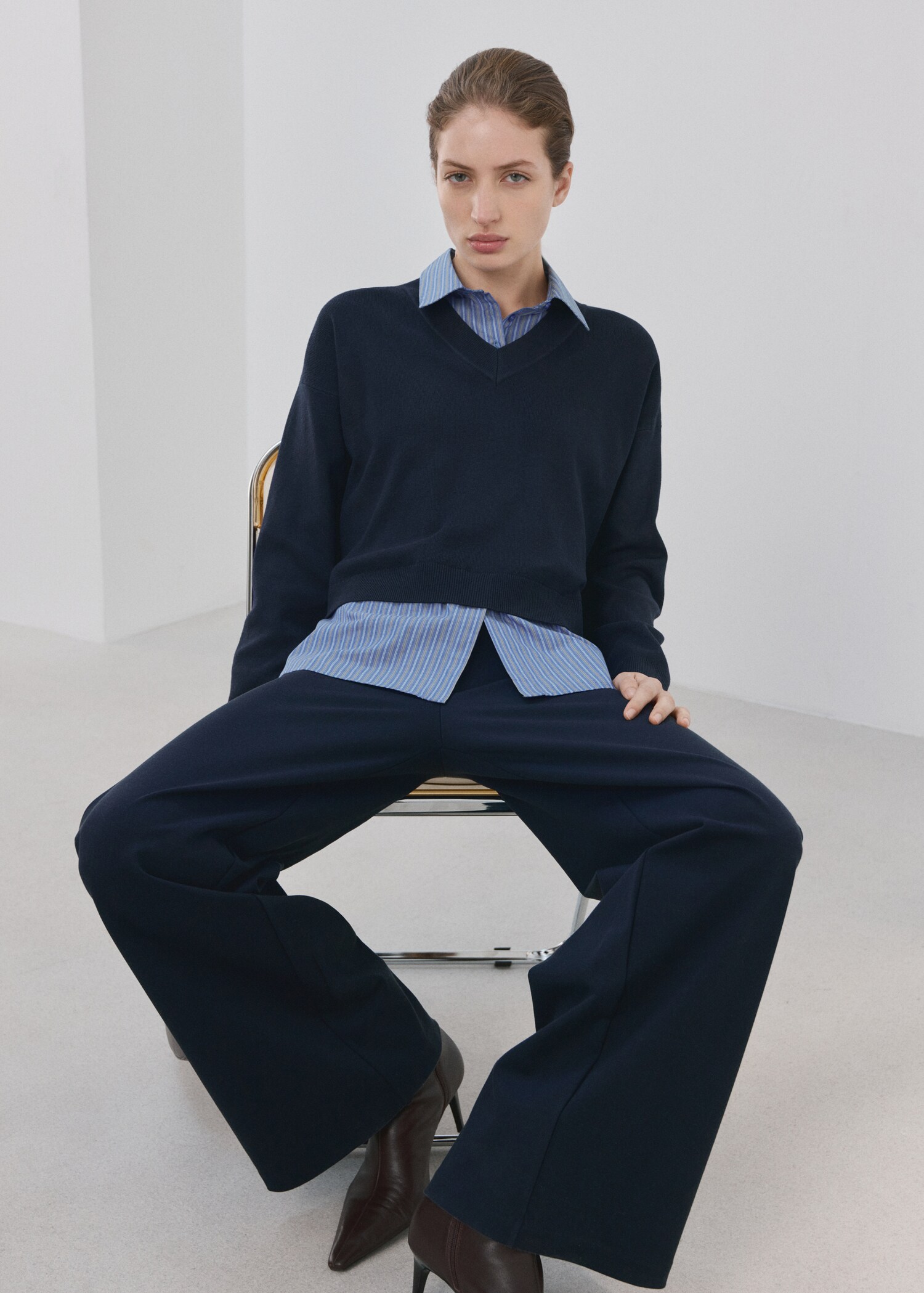 كنزة قميص متناسق - تفاصيل المنتج 2