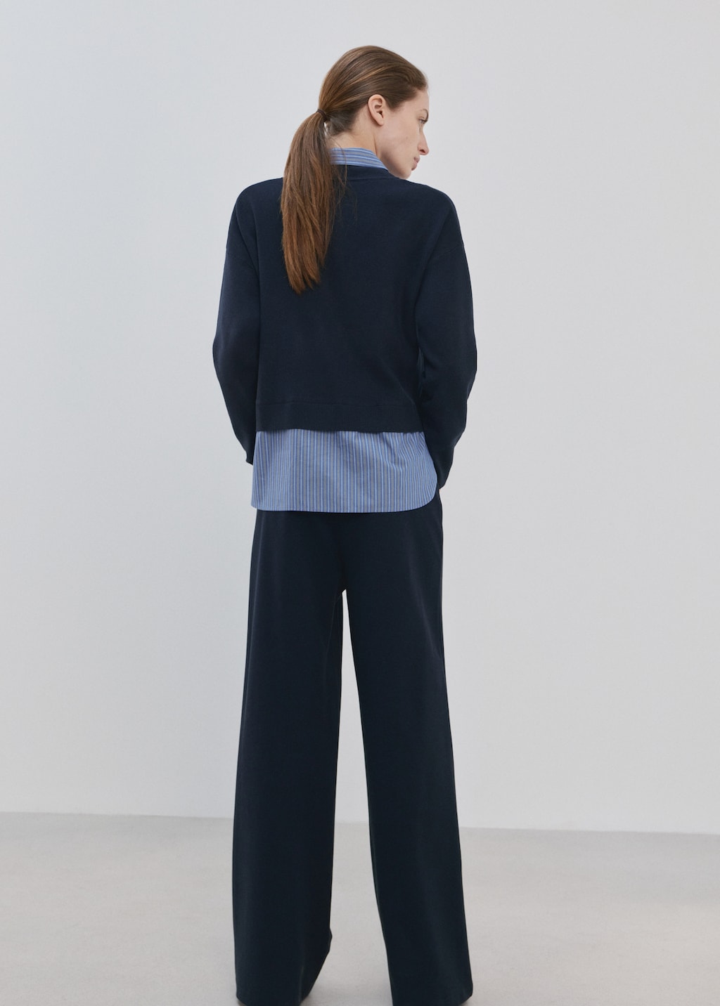 Mango Combined shirt sweater thumbnail