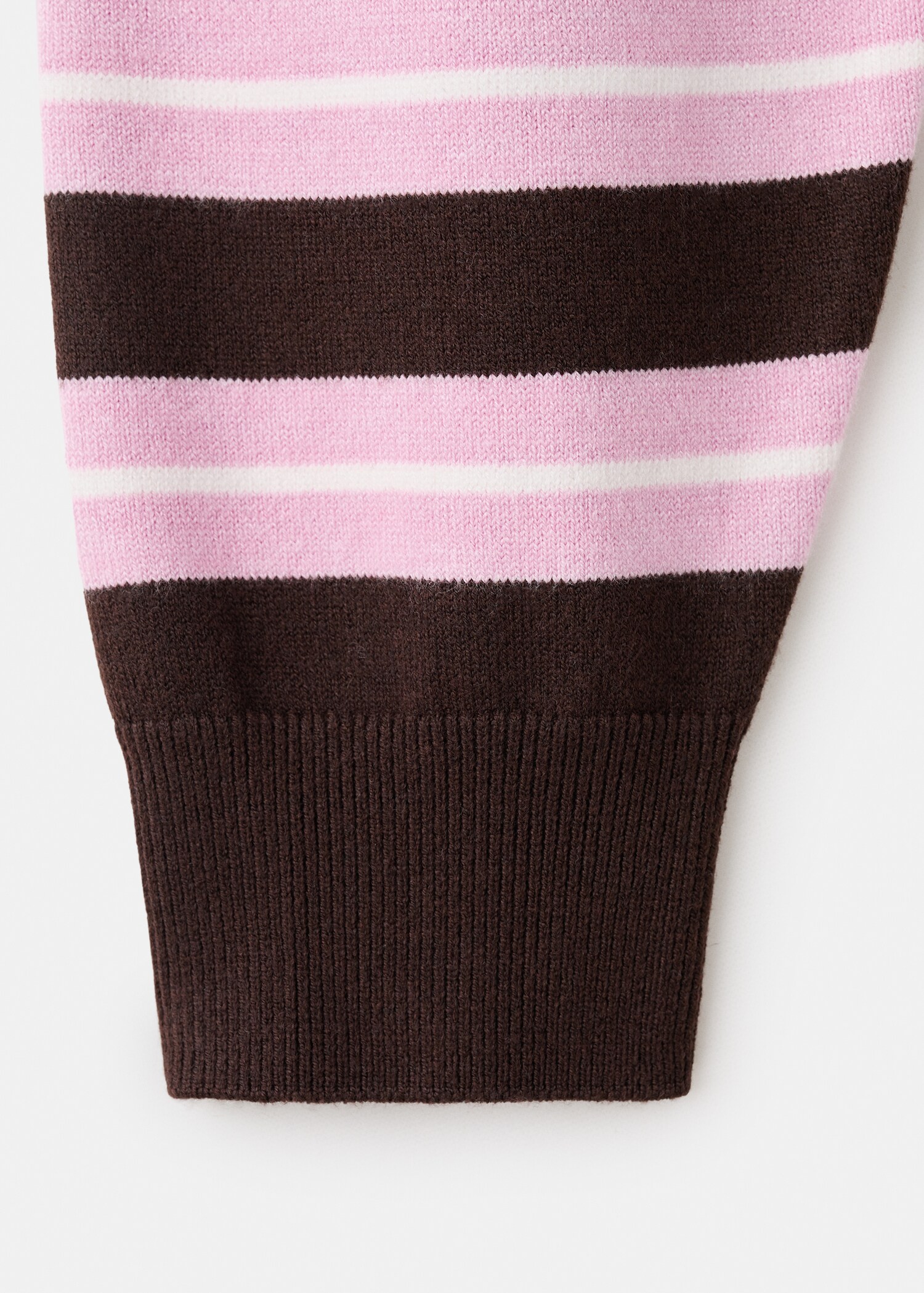 Knit striped sweater - Details of the article 0