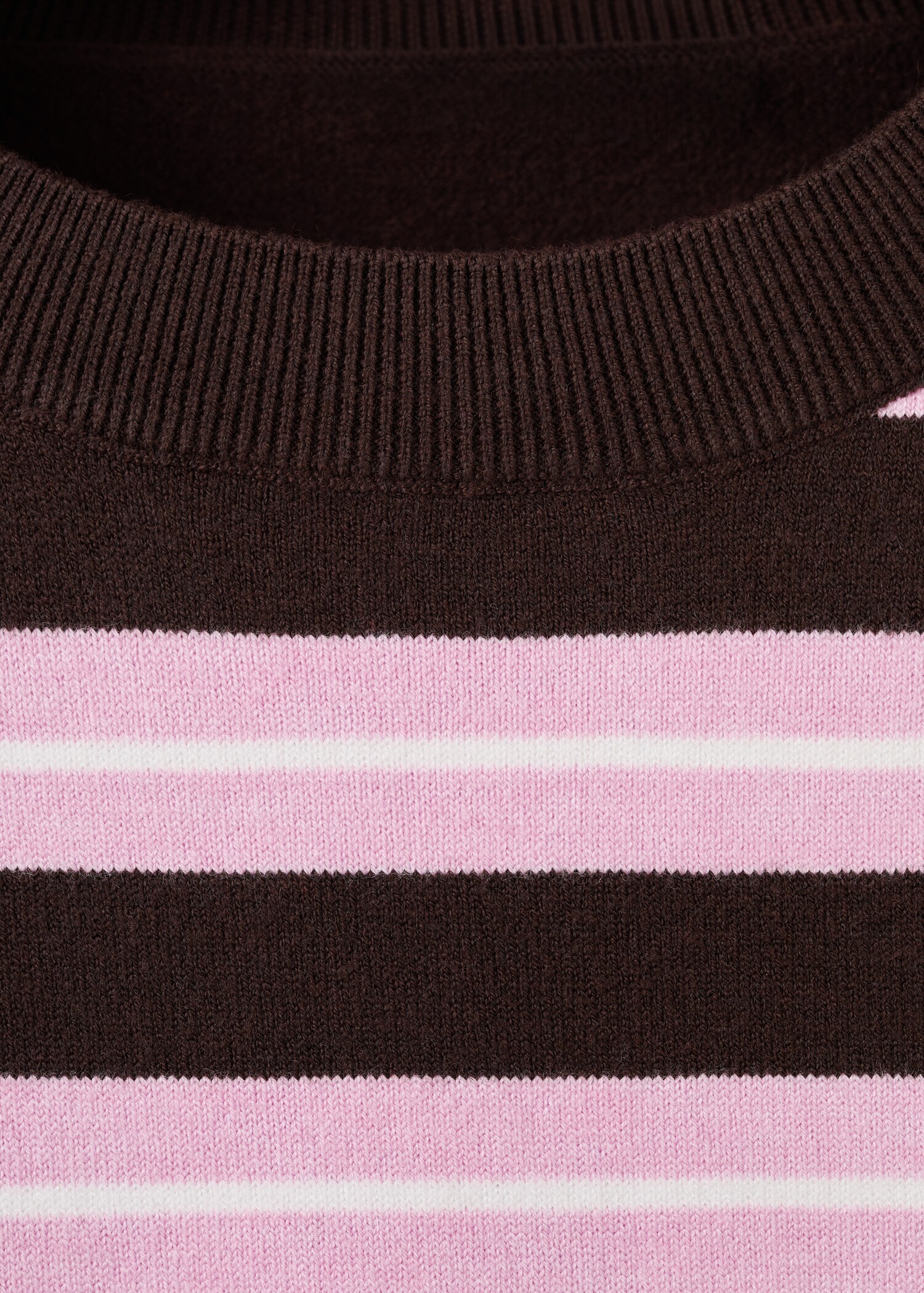 Knit striped sweater - Details of the article 8