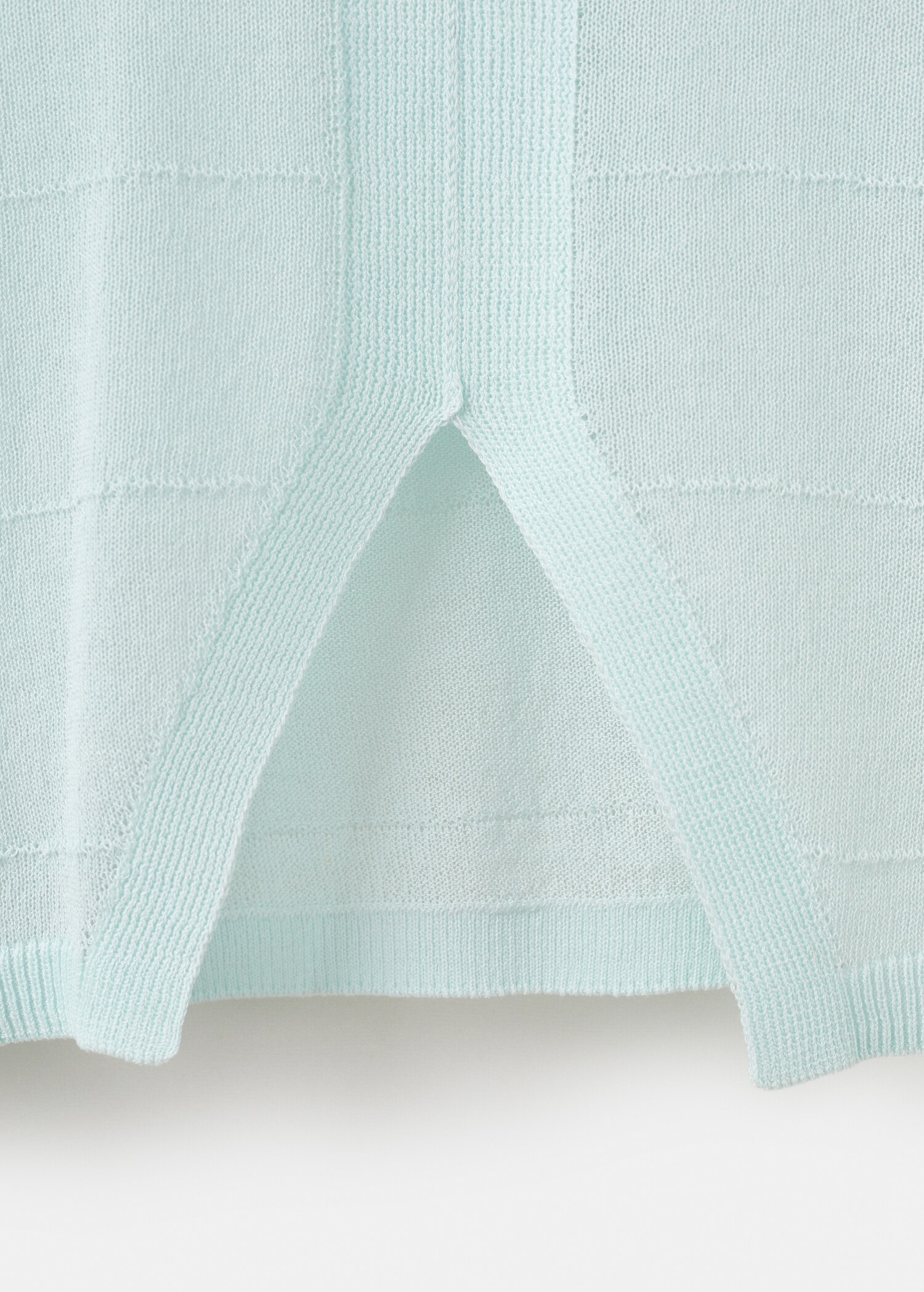 Jumper with slit detail - Details of the article 0