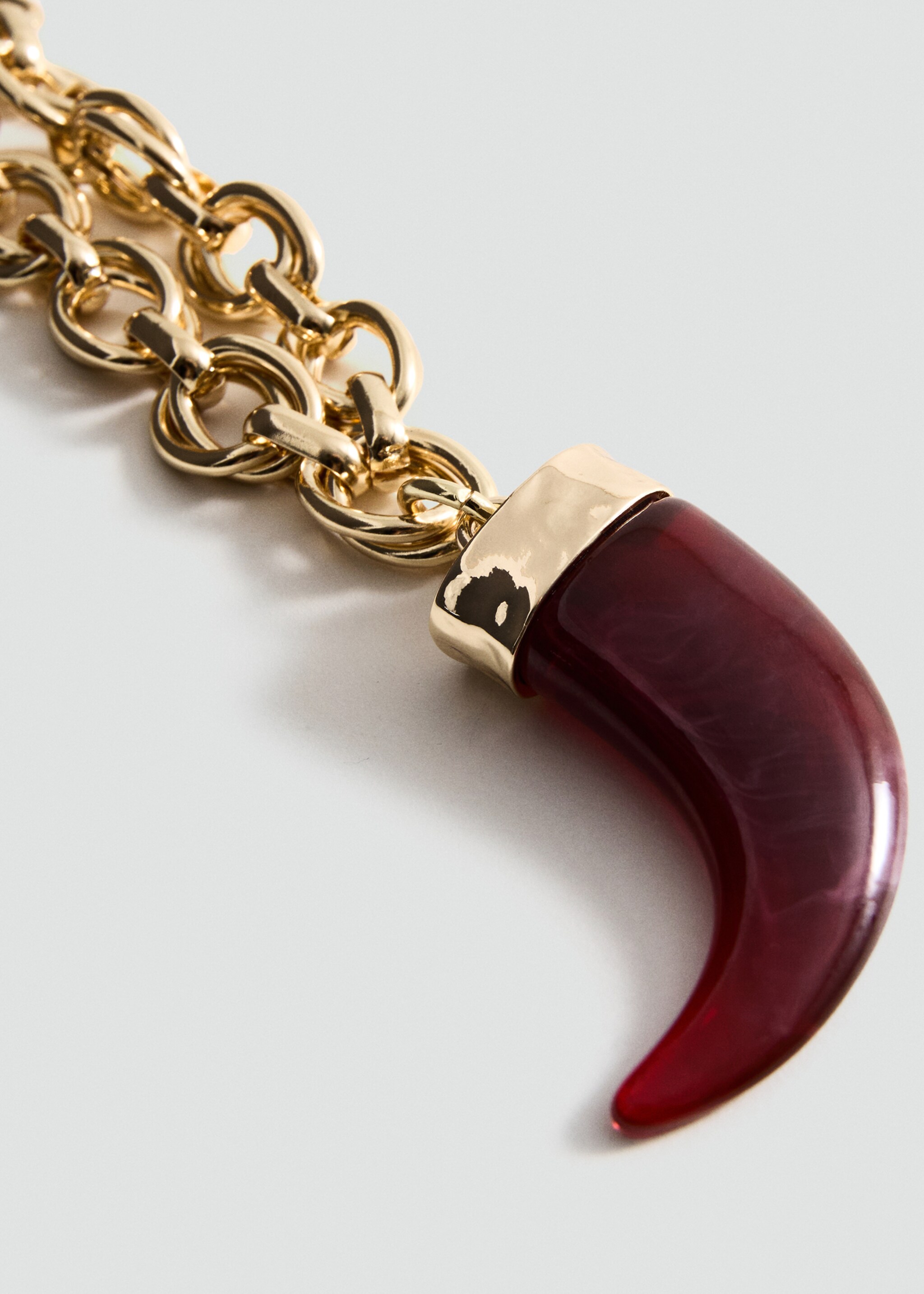 Necklace gemma - Средний план, Золото. Ref: 27004787-00.