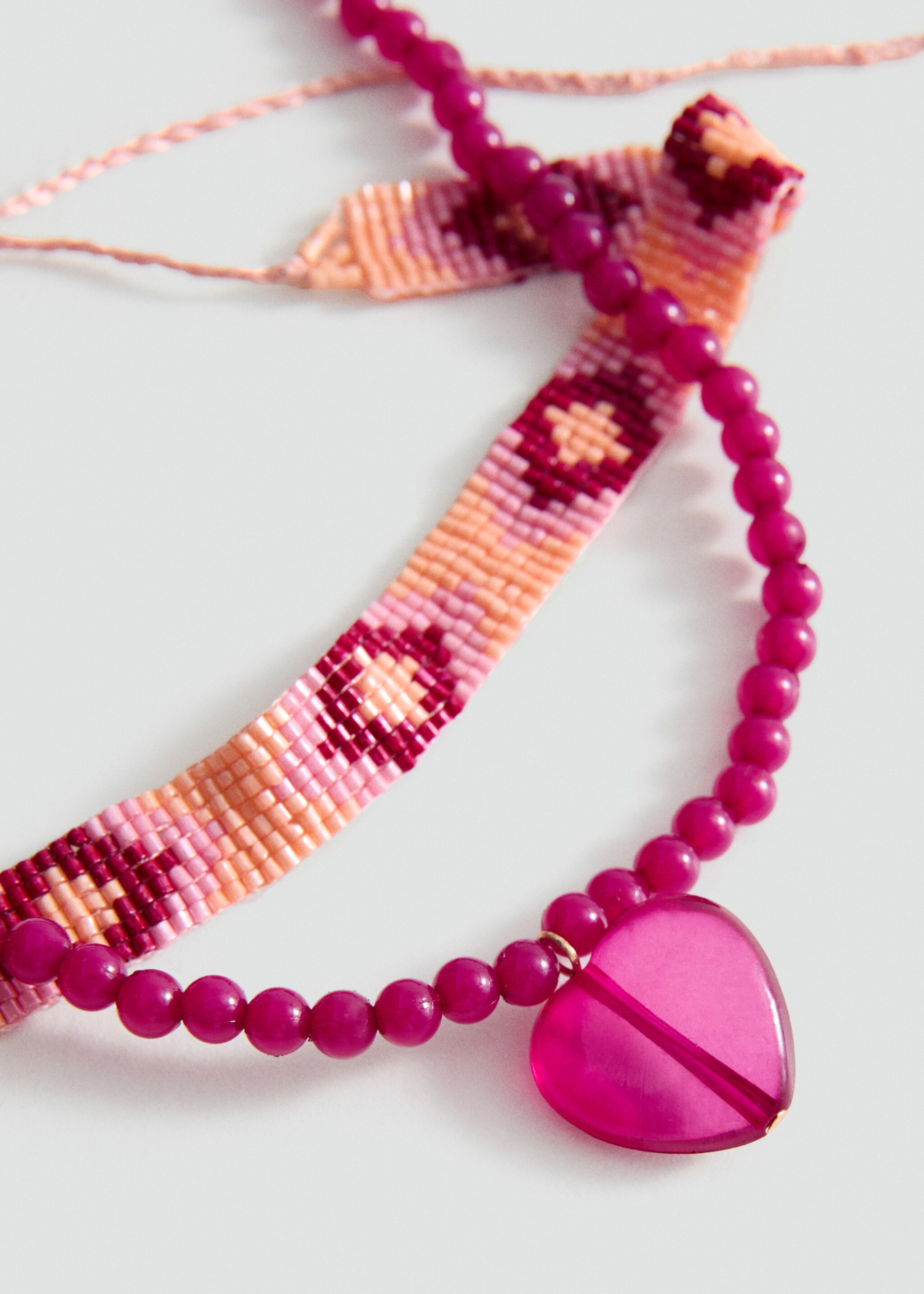 2 pack of necklaces - Medium plane, Pink. Ref: 27004789-00.