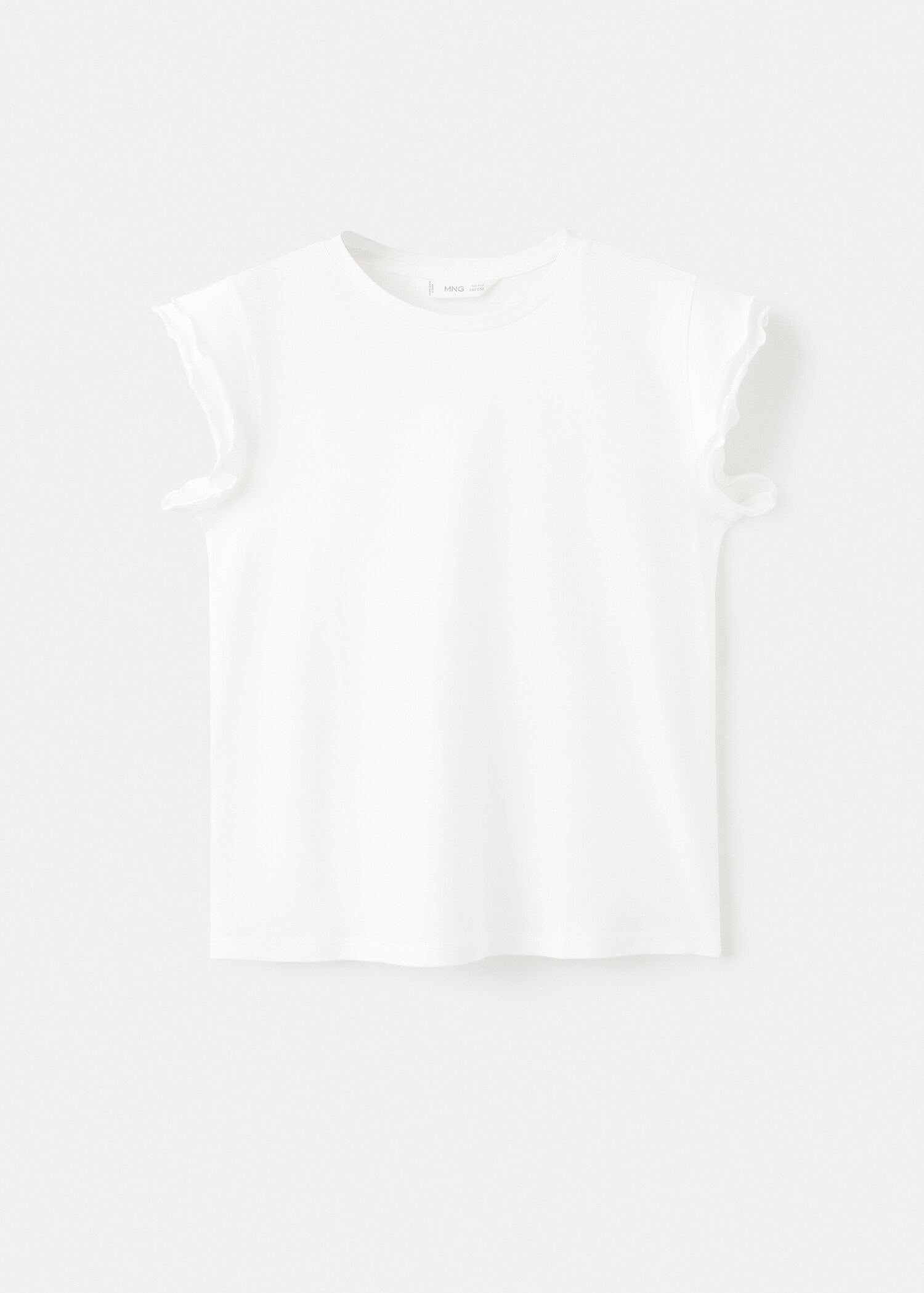 T-shirt volants manches courtes - Article sans modèle