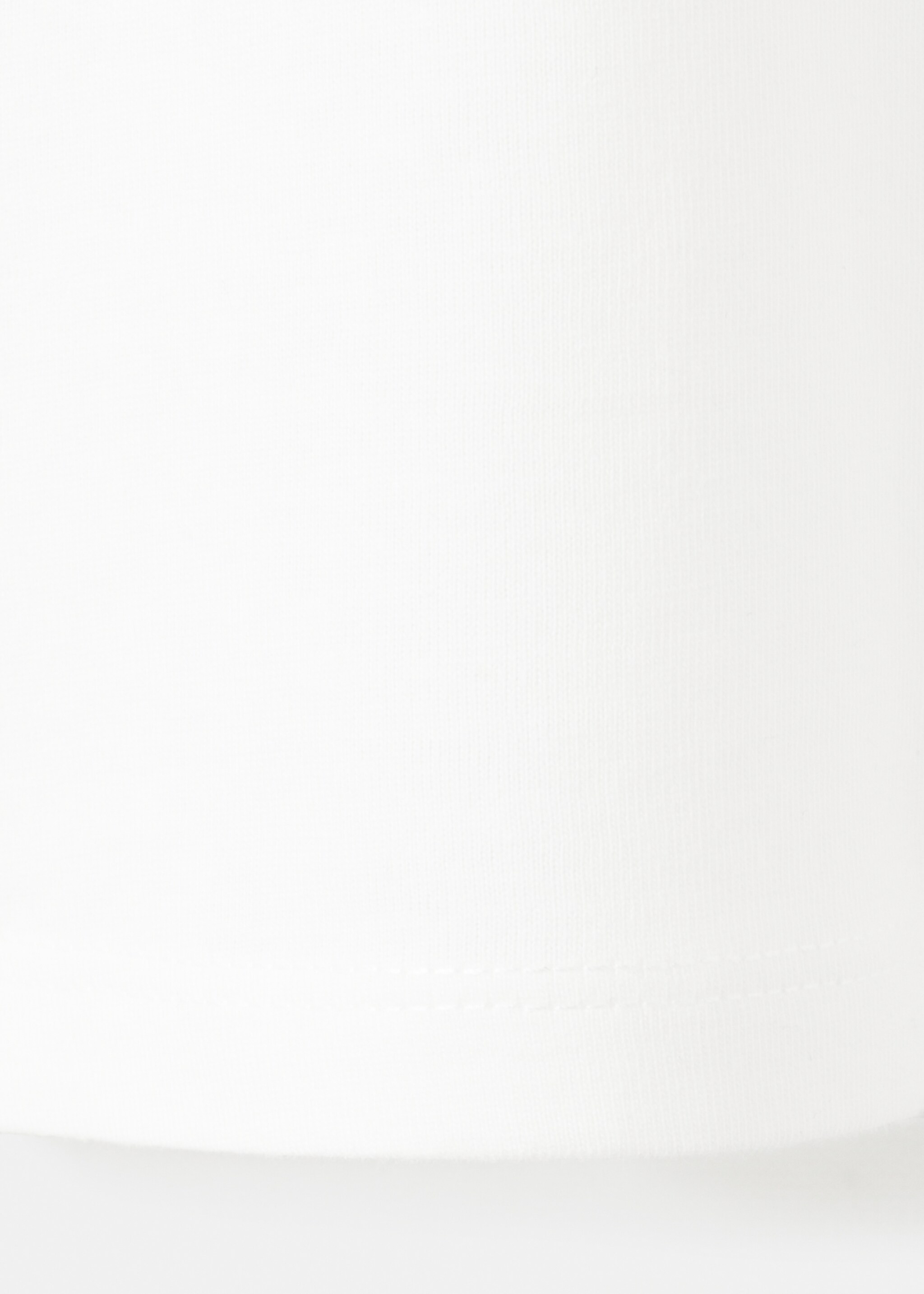 Футболка с воланами - Деталь изделия 0, Грязно-белый. Ref: 27005156-00.