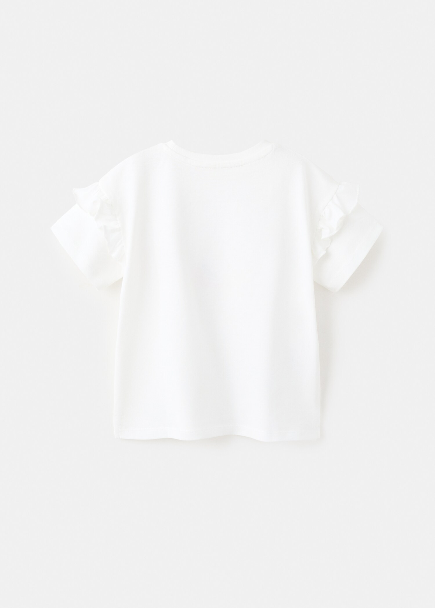 T-Shirt mit aufgedruckter Zeichnung - Rückseite des Artikels